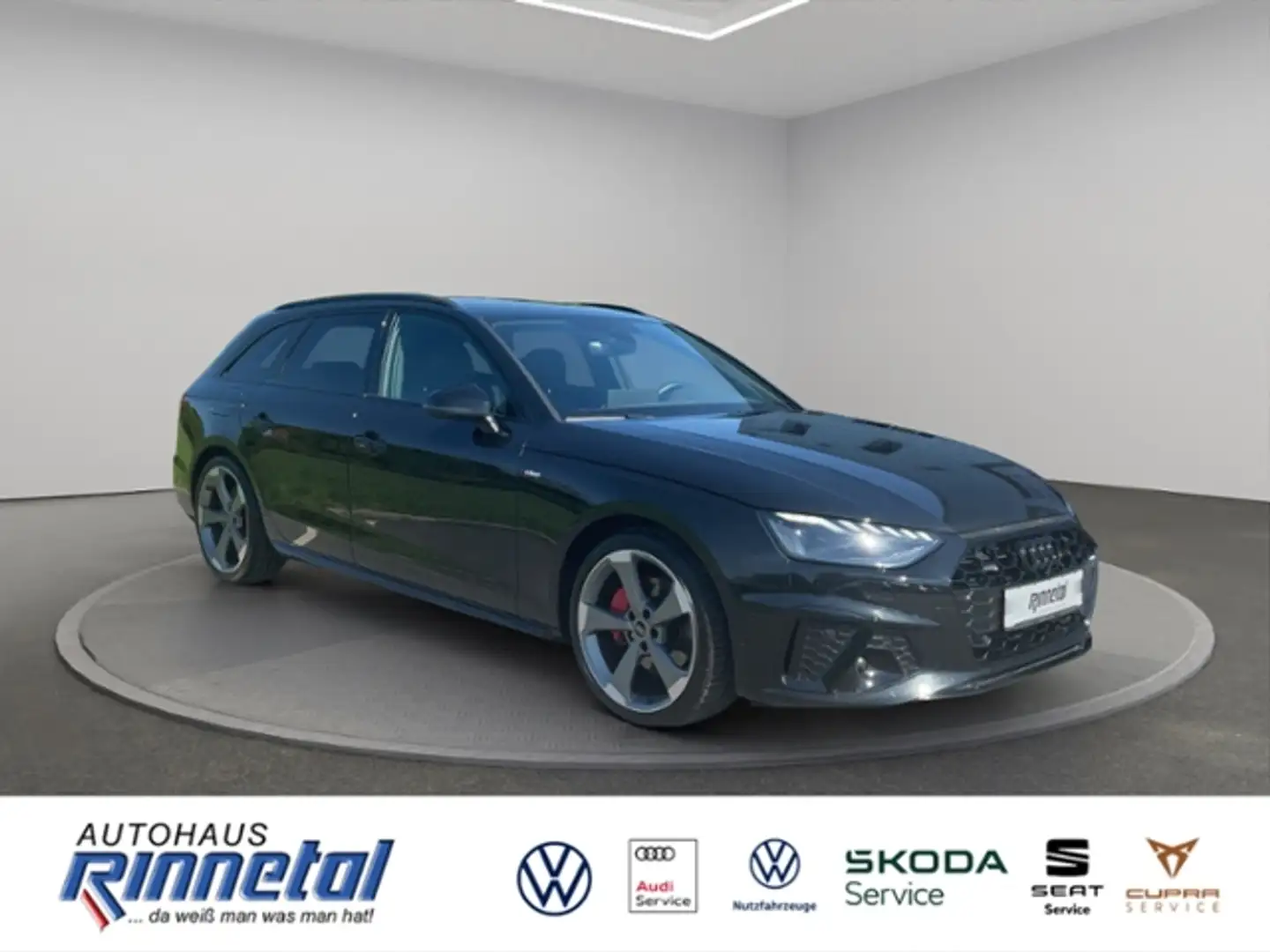 Audi A4 Avant 40 TDI quattro S tronic S line MATRIX LED+N Schwarz - 2