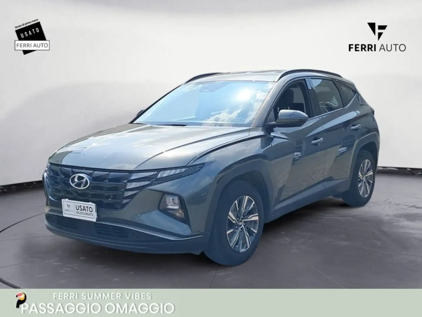 Hyundai TUCSON 1.6 CRDI XTech Gris - 1