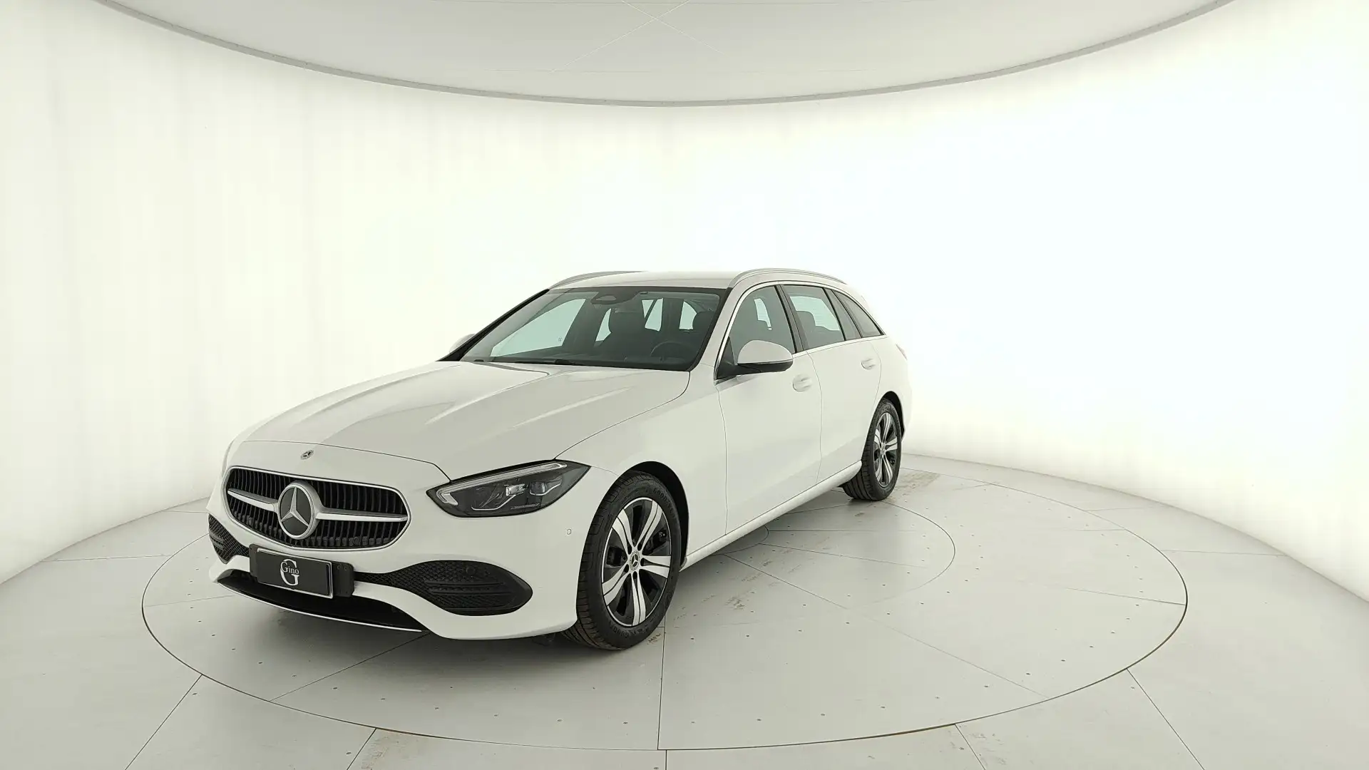 Mercedes-Benz C 200 C SW 200 d mhev Advanced auto Bianco - 1