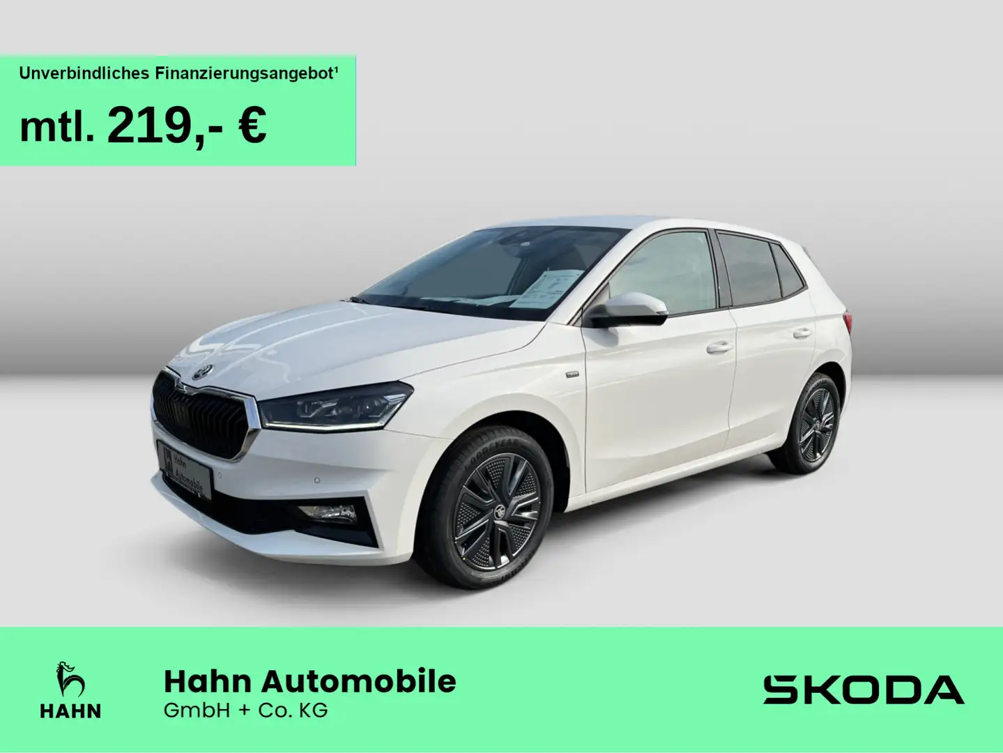 Skoda Fabia Drive 1.0 TSI DSG Info 24 % PREISVORTEIL Weiß - 1