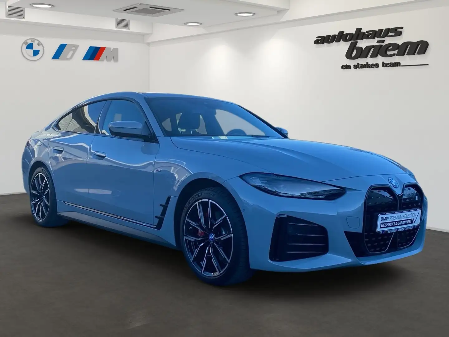 BMW i4 eDrive40 Gran Coupé M Sport, ELEKTRO Grau - 2