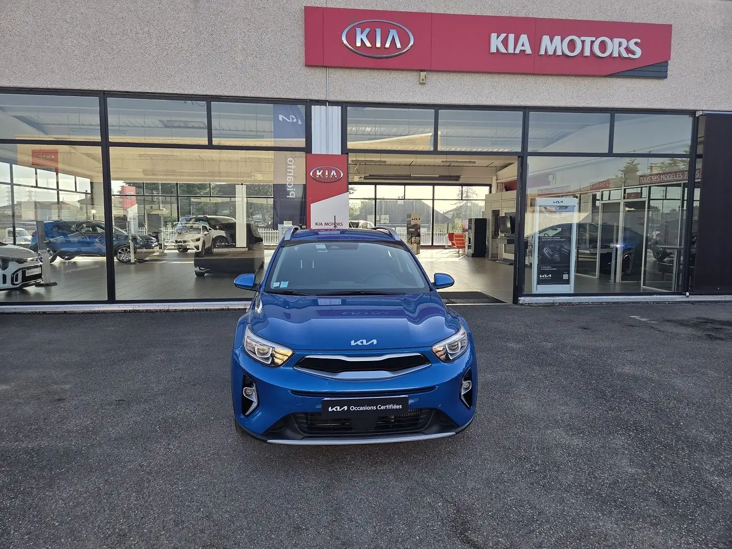 Kia Stonic 1.0 T-GDI 100CH ACTIVE DCT7 Bleu - 2