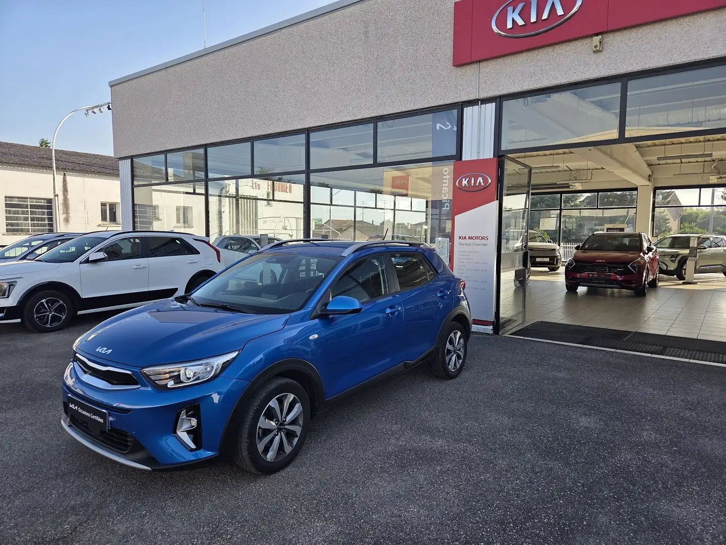 Kia Stonic 1.0 T-GDI 100CH ACTIVE DCT7 Bleu - 1