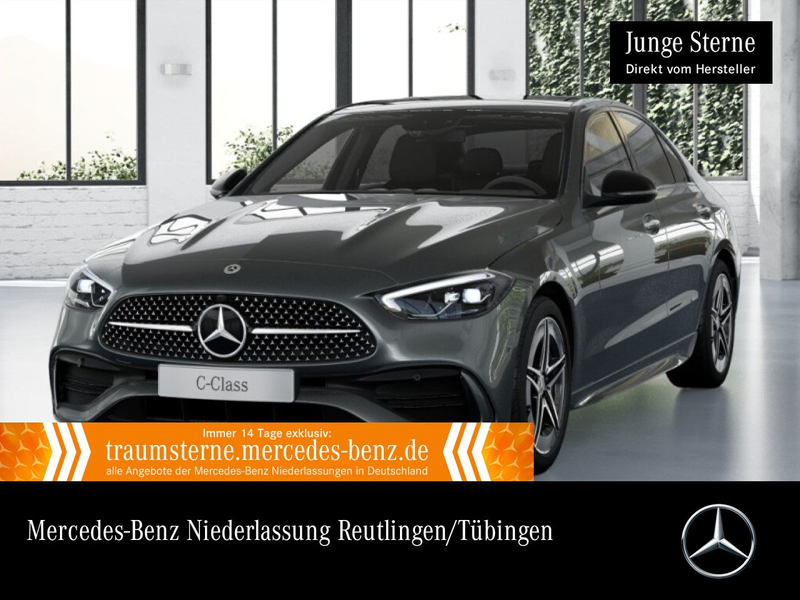 Mercedes-Benz C 220 d AMG+NIGHT+PANO+AHK+LED+KAMERA+TOTW+KEYLESS