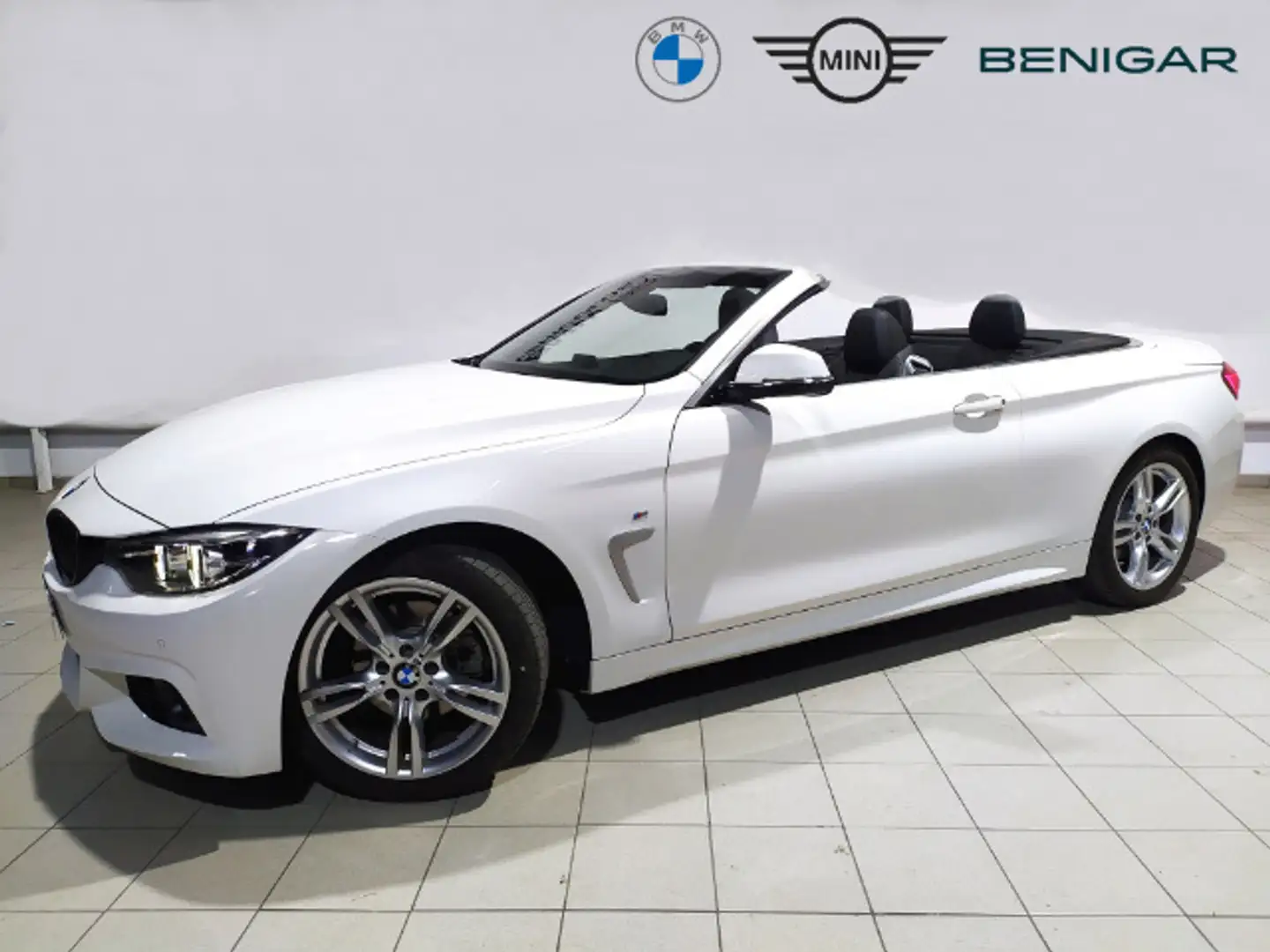 BMW 420 420dA Cabrio Wit - 1