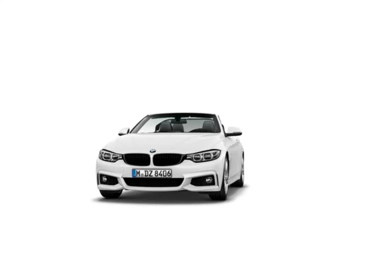 BMW 420 420dA Cabrio Blanc - 1