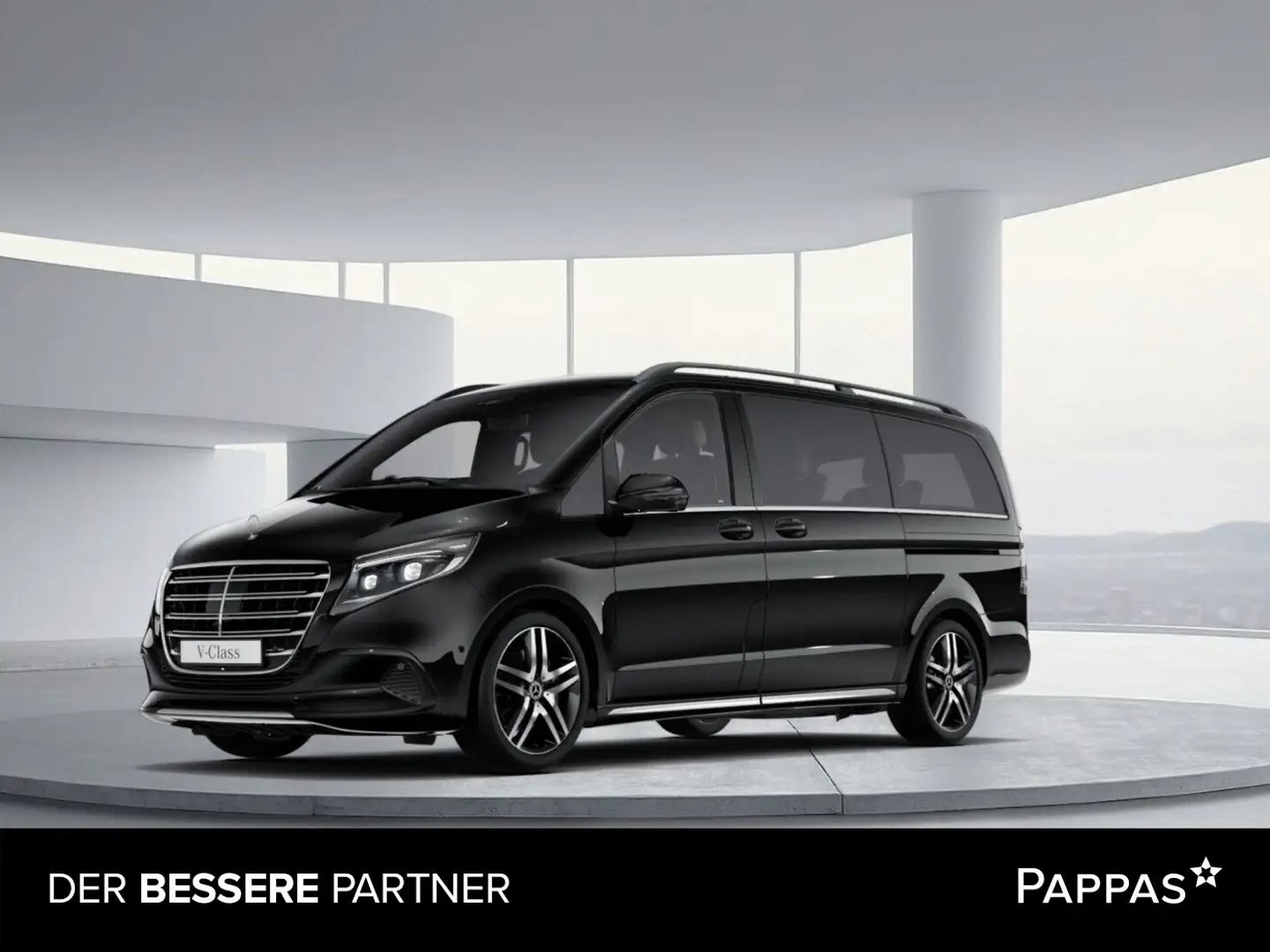 Mercedes-Benz V 300 V300 d 4MATIC EXCLUSIVE Lang AHK 2,5t 6 Sitze Schwarz - 1