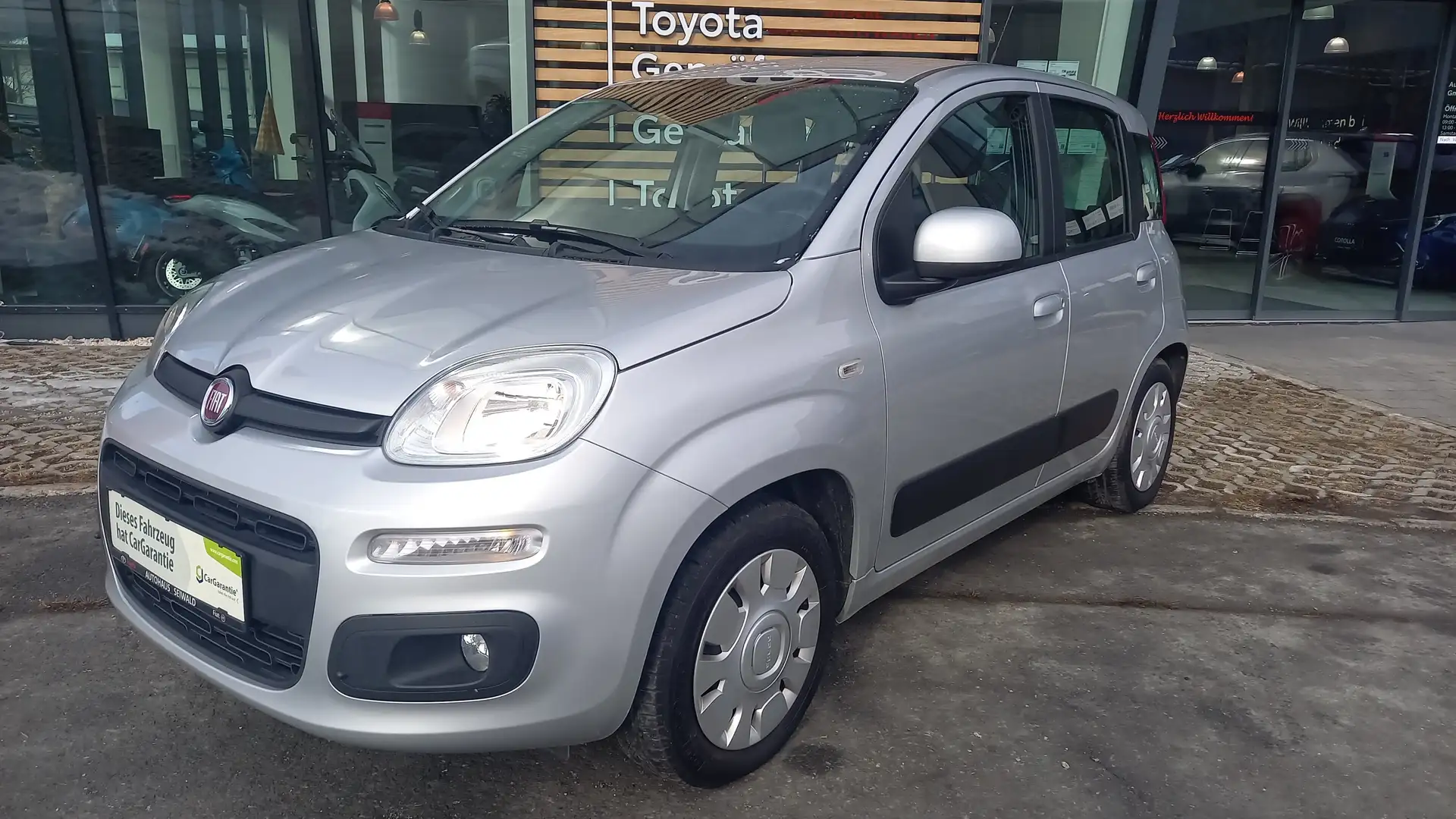 Fiat Panda Panda 1,2 69 Lounge Silber - 1
