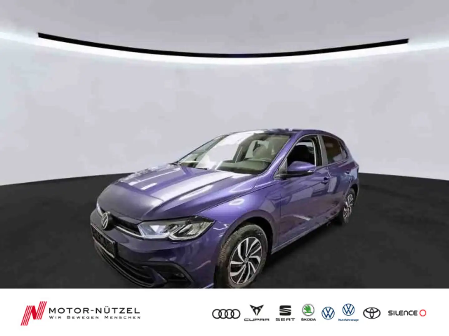 Volkswagen Polo 1.0 FRESH LED+APP+DAB+GRA+SHZ+PDC+NSW+KLIMA Violett - 1