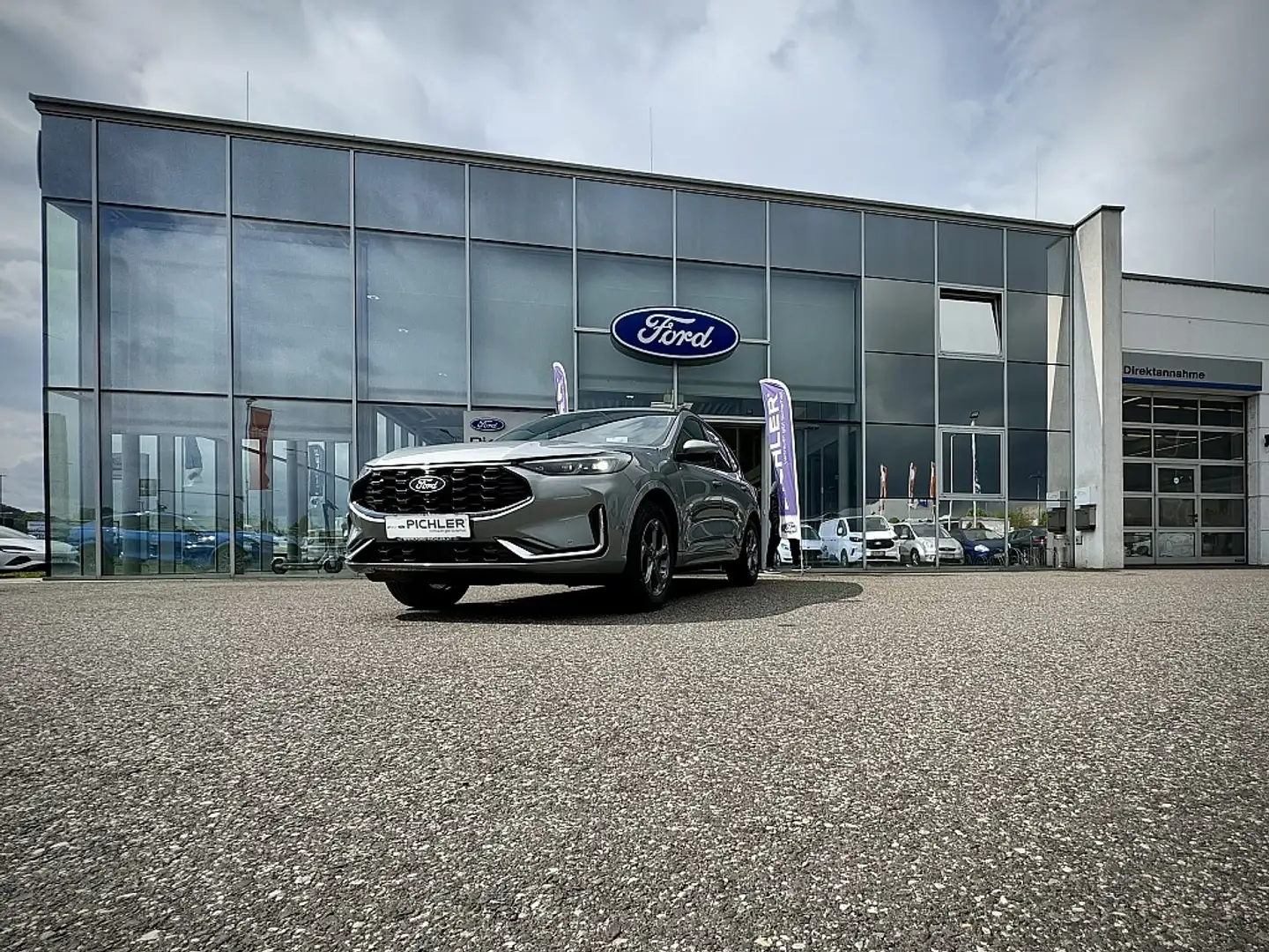 Ford Kuga ST-Line X 2,5l F-HEV 180PS Aut. WOW AKTION Silber - 1