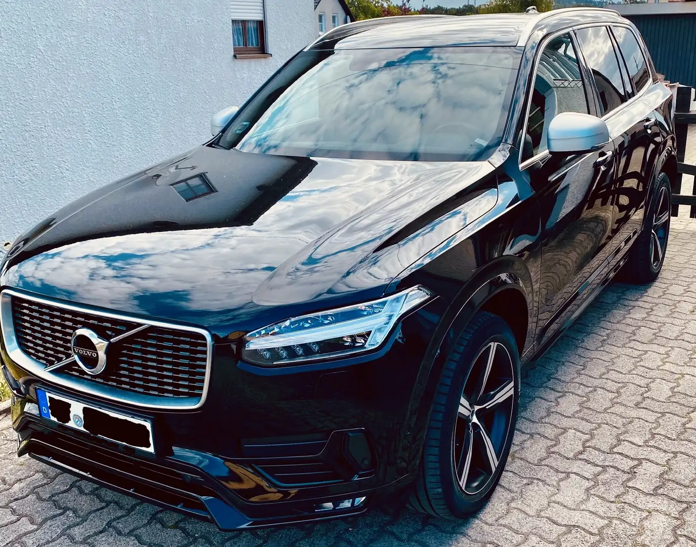 Volvo XC90 R Design AWD Schwarz - 1