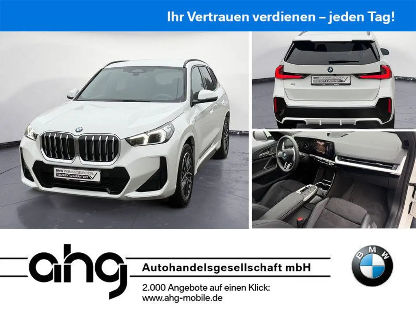 BMW X1 sDrive20i M Sport Navi Klima PDC Kamera Sport Weiß - 1