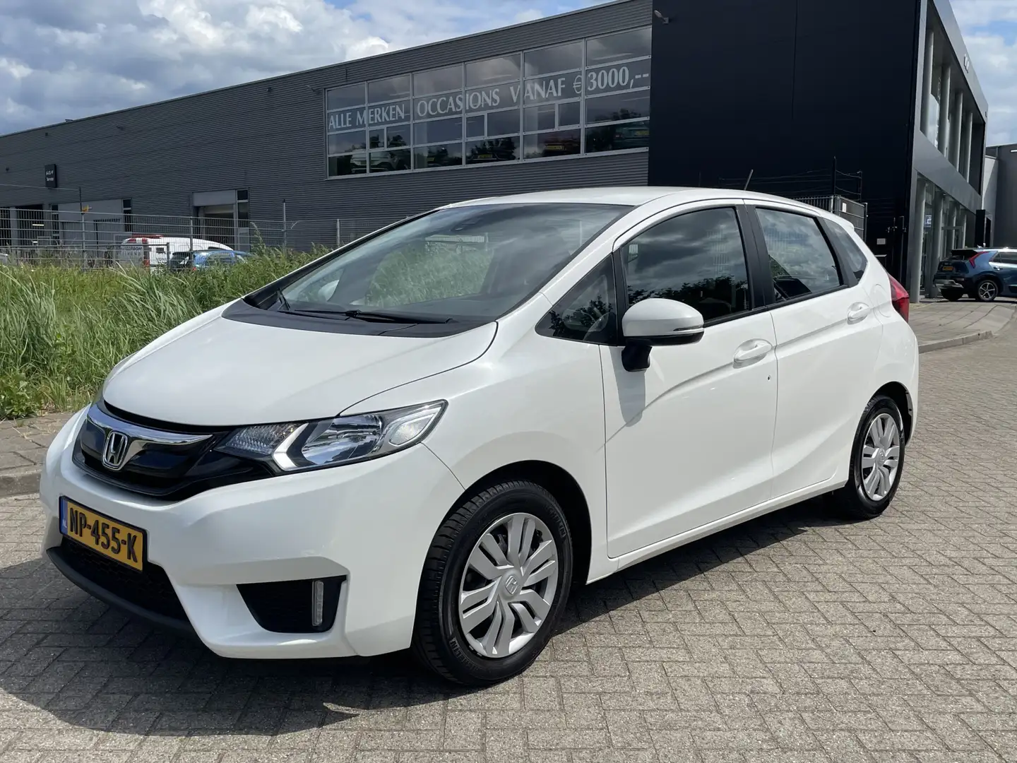 Honda Jazz 1.3 i-VTEC Trend 19 dkm Automaat dealer onderhoude Wit - 2
