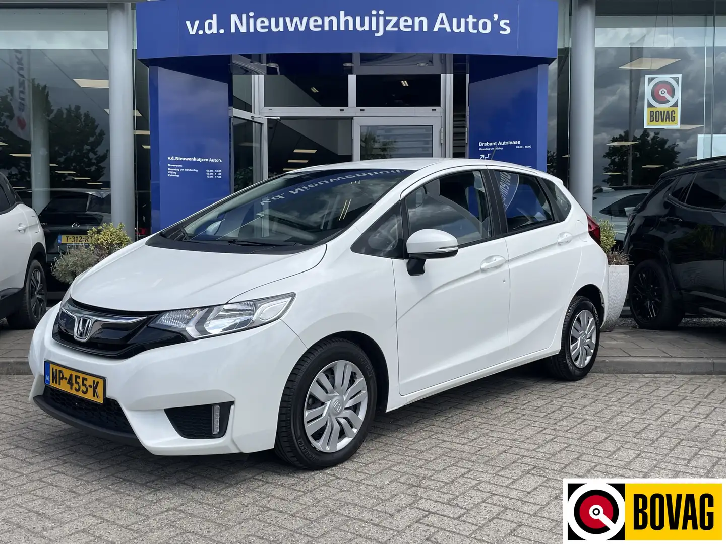 Honda Jazz 1.3 i-VTEC Trend 19 dkm Automaat dealer onderhoude Wit - 1