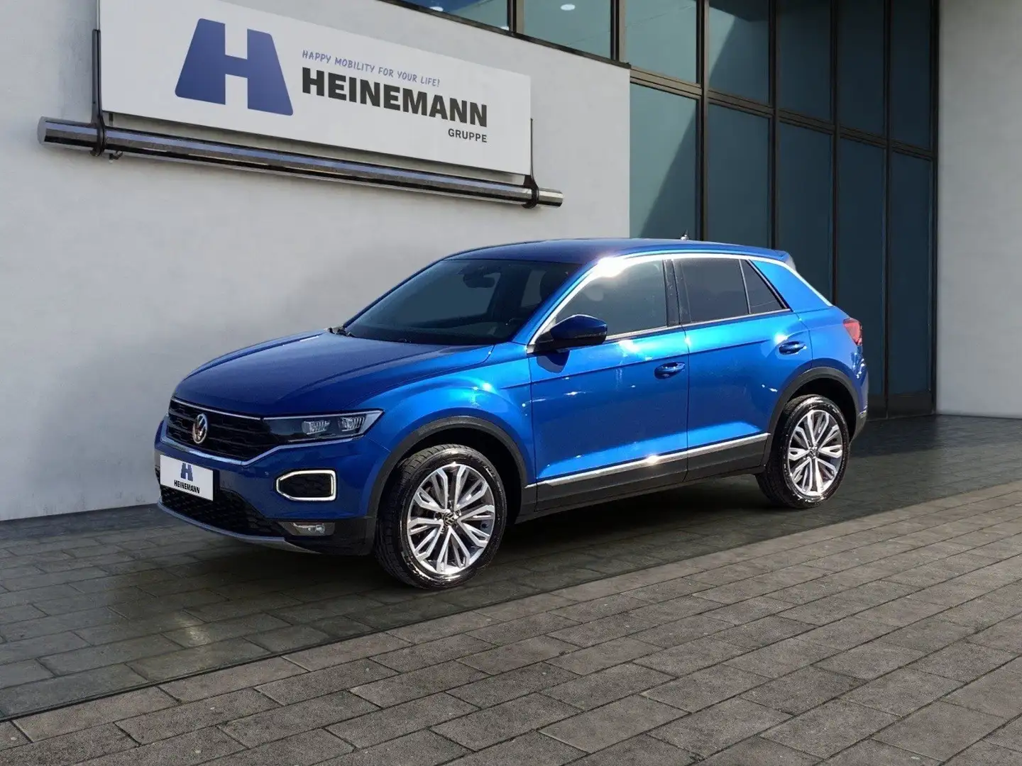 Volkswagen T-Roc 1.5 TSI ACT OPF DSG Sport LED Navi DCC Bleu - 1