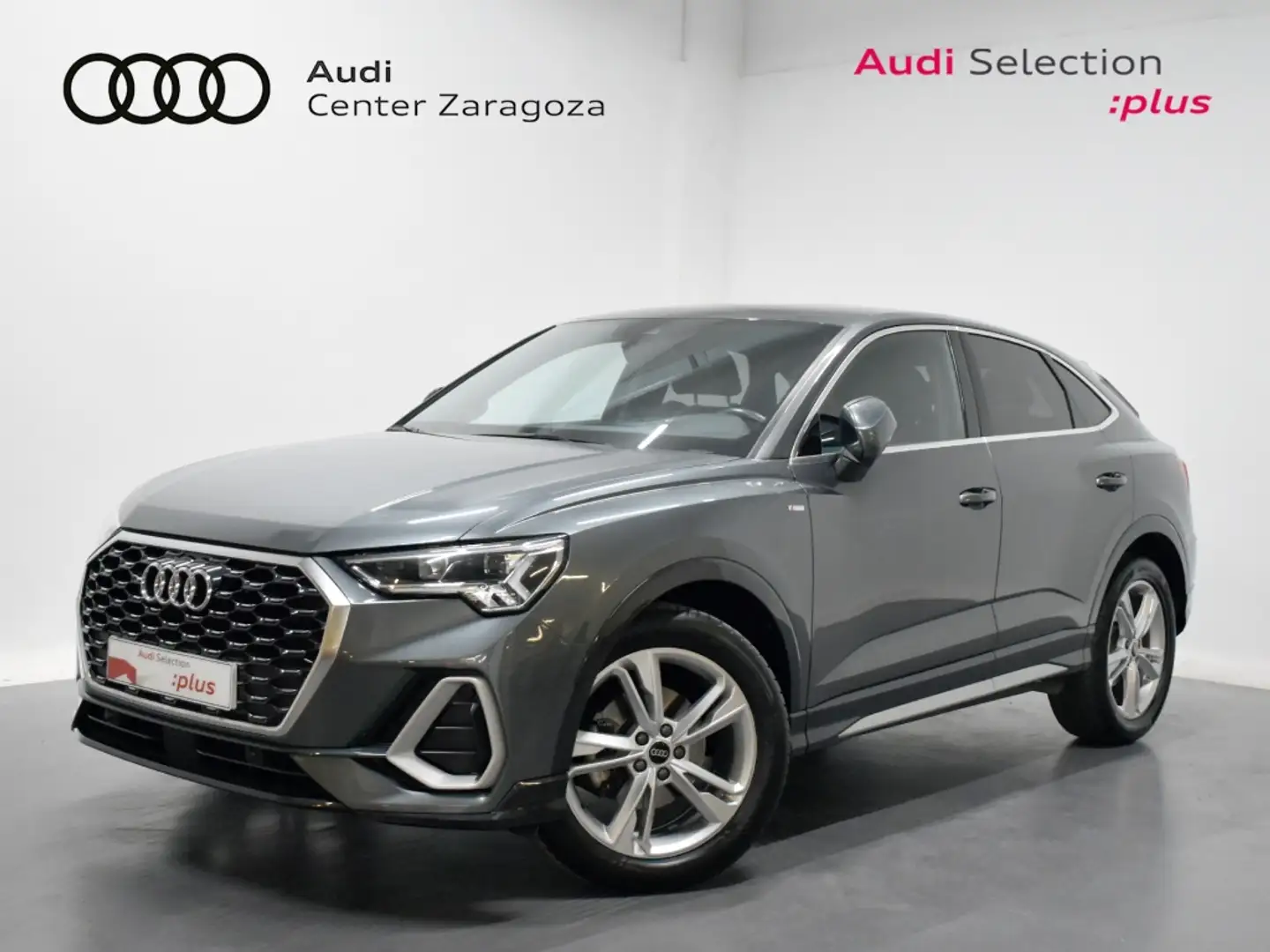Audi Q3 Sportback 35 TDI S line S tronic Gris - 1