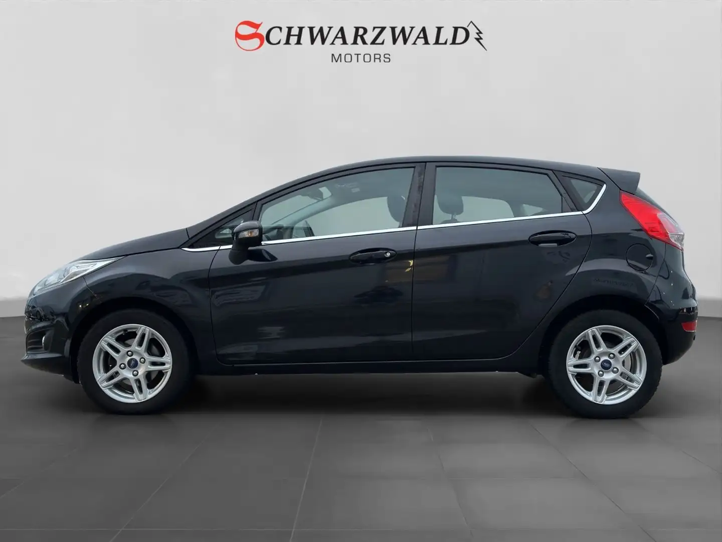 Ford Fiesta Titanium Einparkh. Navi Sitzheizung Klima Schwarz - 2