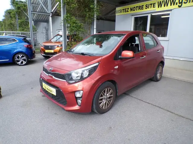 Kia Picanto 1.0 70cv orange 04/21 51026km Airco Caméra