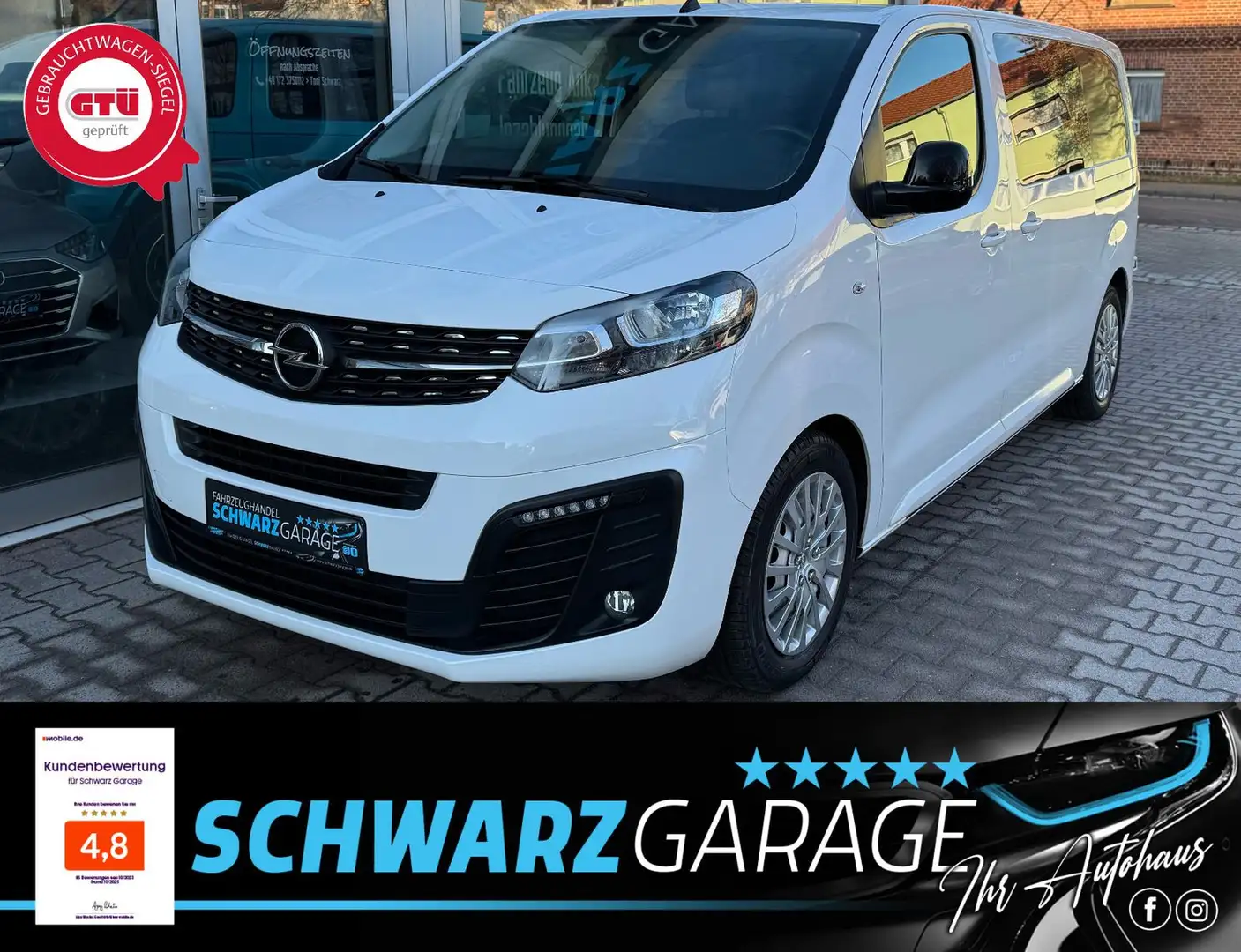 Opel Vivaro Kasten FlexSpace M Doppelkabine Weiß - 1