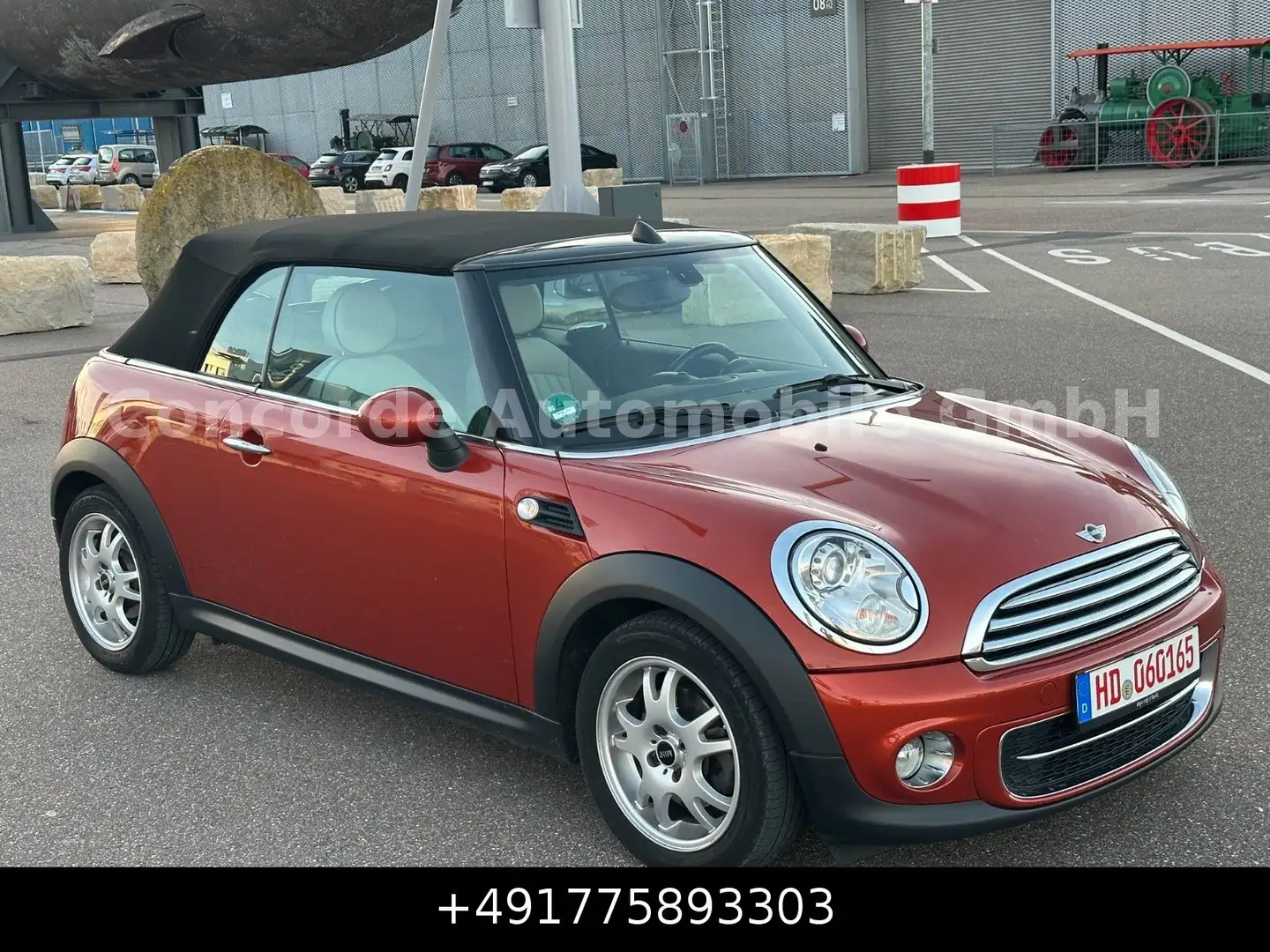 MINI Cooper D Cabrio Cooper D/Radio/CD/USB/AUX Orange - 1
