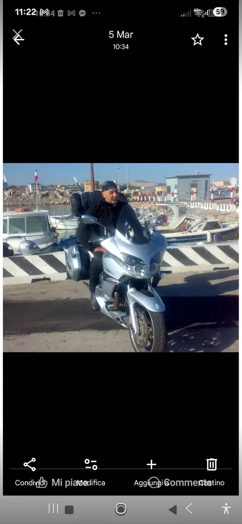 Moto Guzzi Norge 1200 Norge gt 1200 Argent - 1