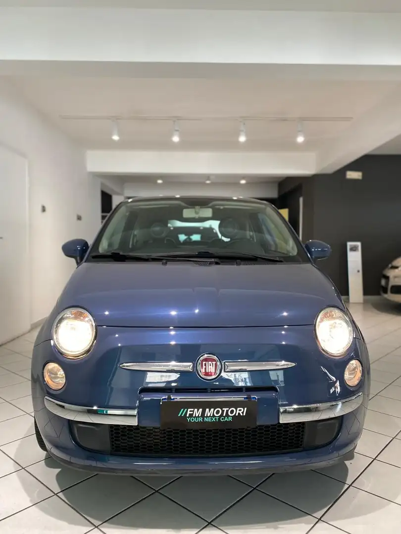 Fiat 500 500 1.2 Lounge Bleu - 1