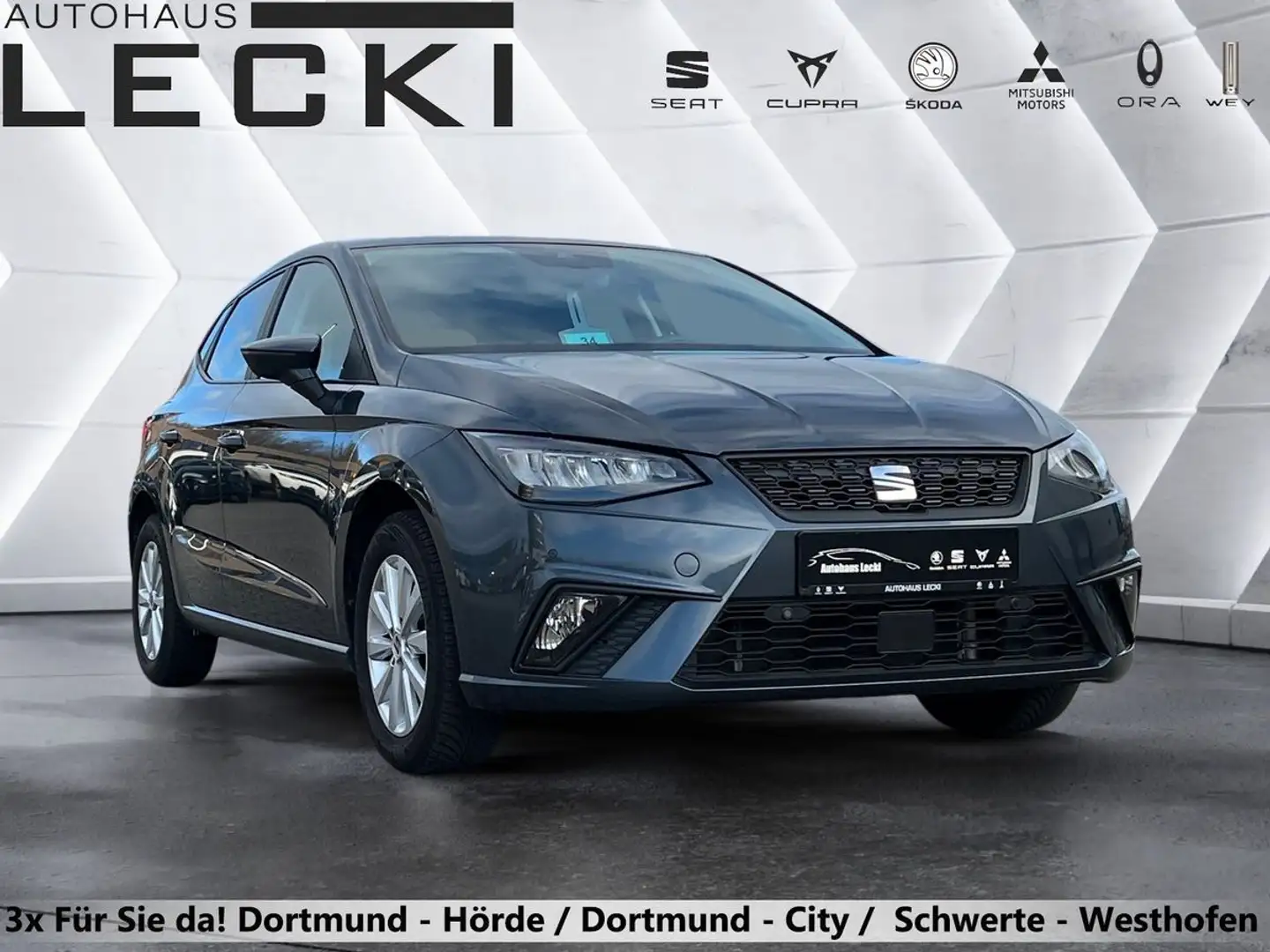SEAT Ibiza Style 1.0 TSi *KAMERA*FULL-LINK*PDC*SHZ*LED*4SEASO Grau - 1
