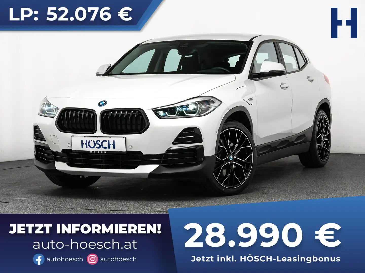 BMW X2 xDrive 25e Advantage TOP ANGEBOT ++ Blanco - 1