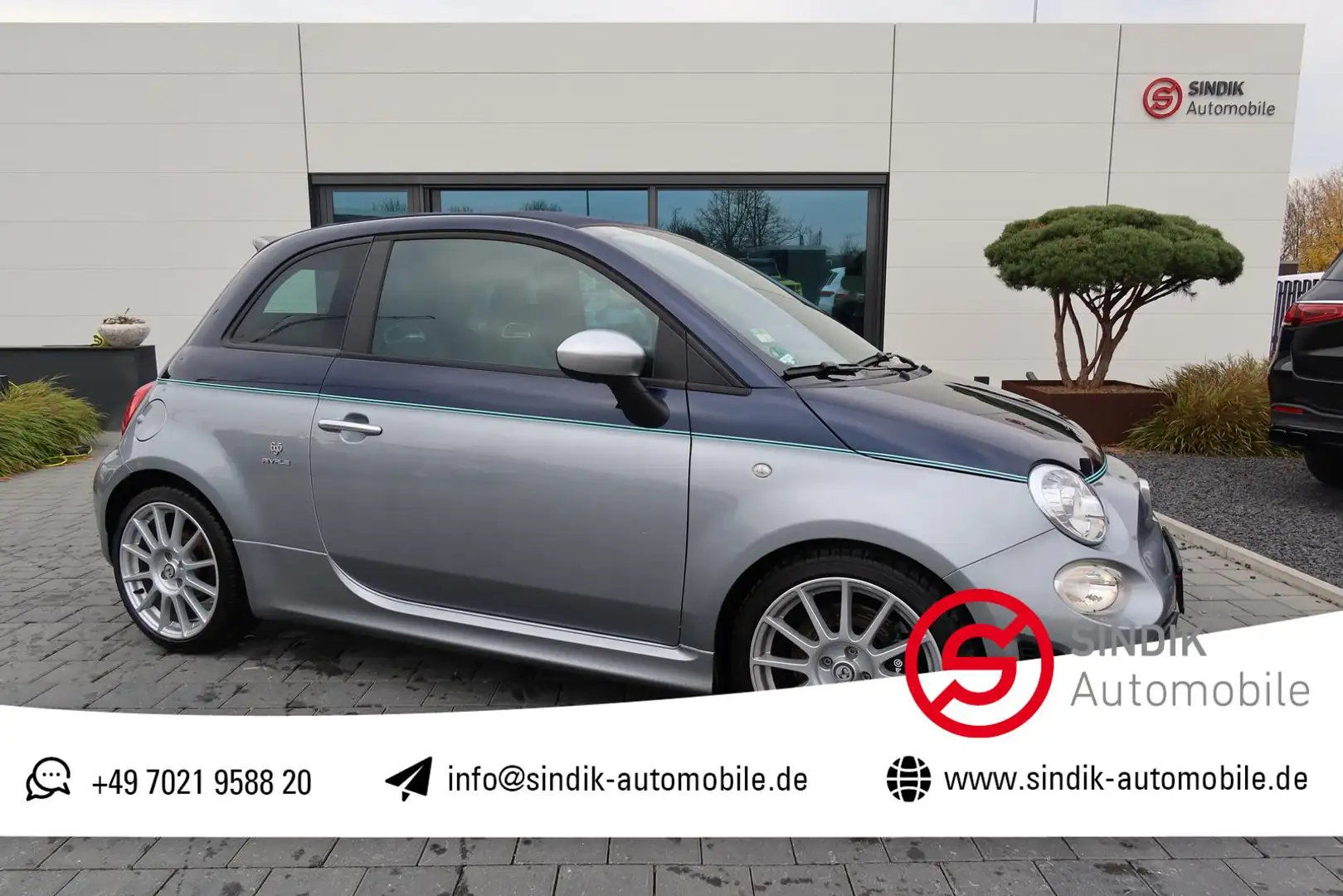 Abarth 695C 695 C/500 cabrio Rivale 175th Anniversary 1of175 Gris - 1