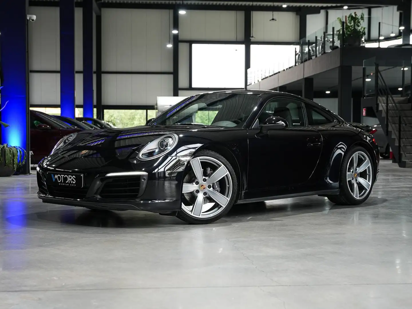 Porsche 991 911 991.2 Carrera 4 3.0 Turbo Coupé PDK Zwart - 2