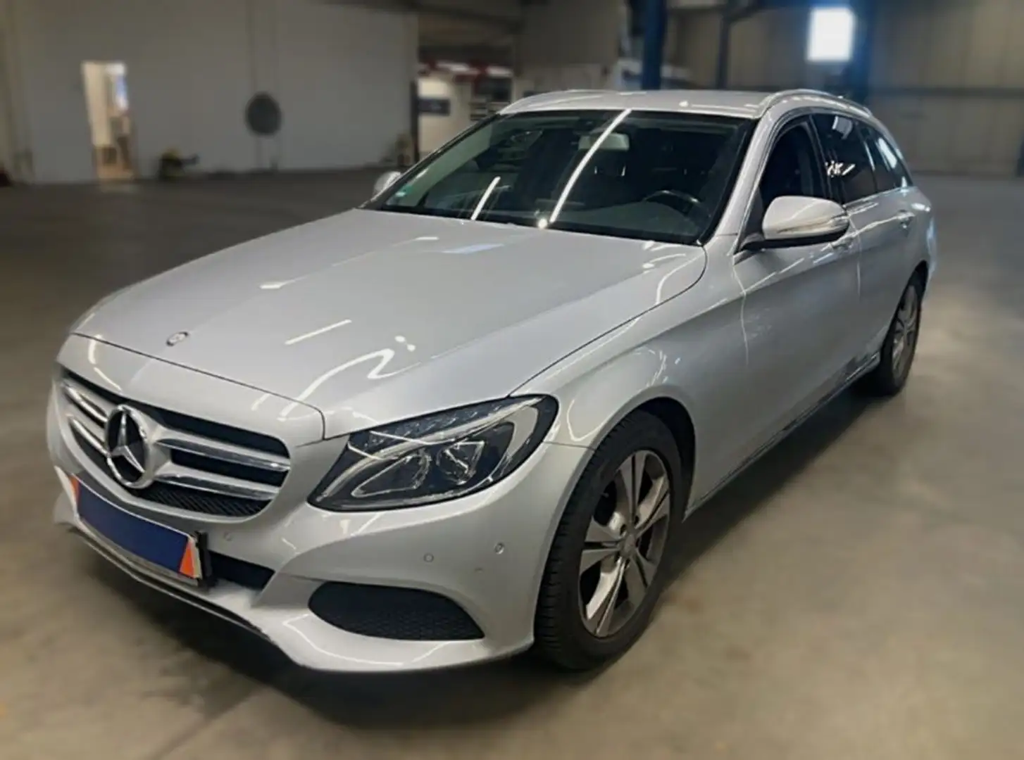 Mercedes-Benz C 220 d|Navi|LED|Sitzheizung|Tempomat|Einparkhilf Silber - 1