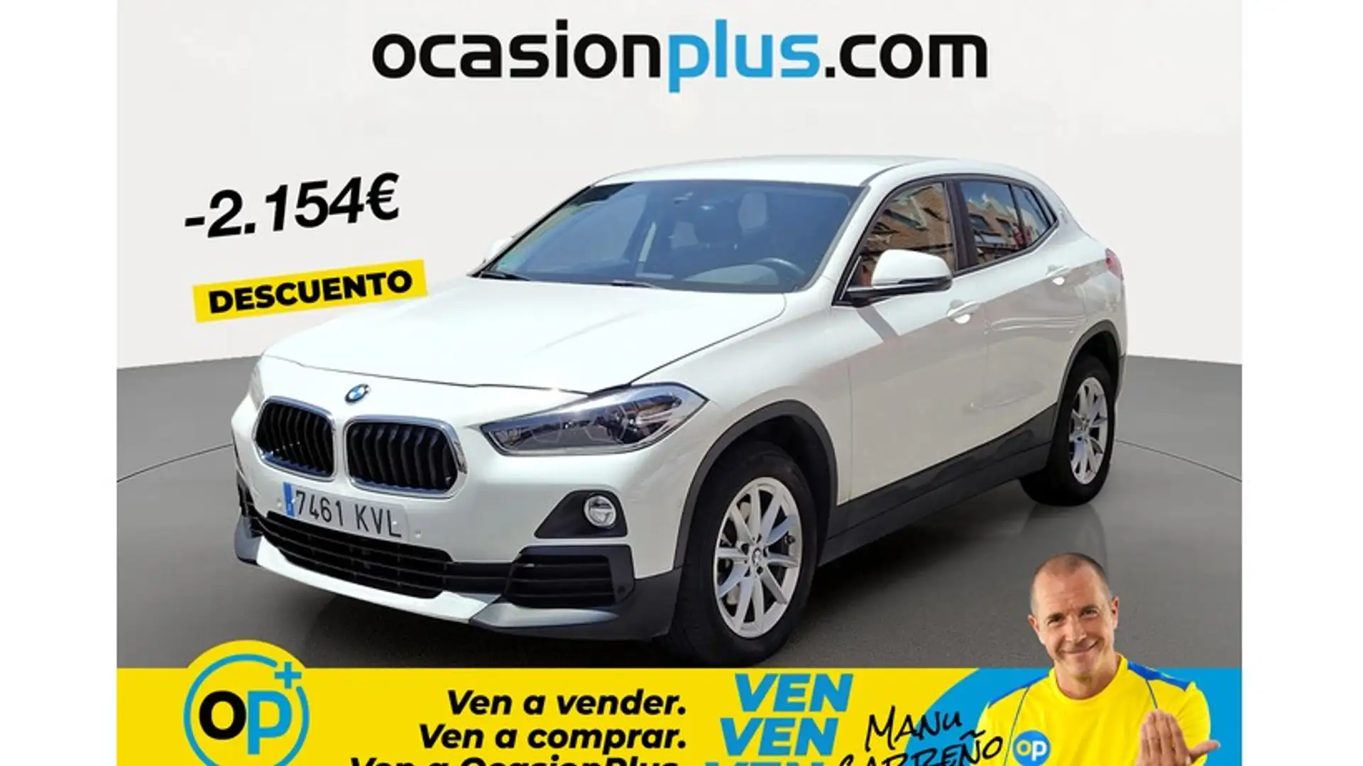 BMW X2 sDrive 18d Blanco - 1