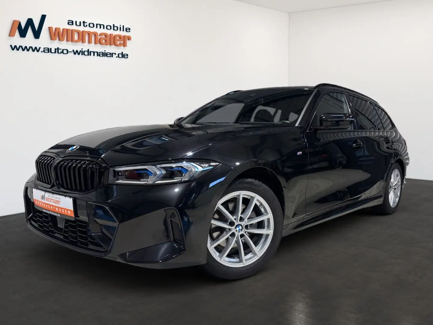 BMW 320 i Touring M Sport Sportautom-AHK/HeadUp/ 17LM Schwarz - 1