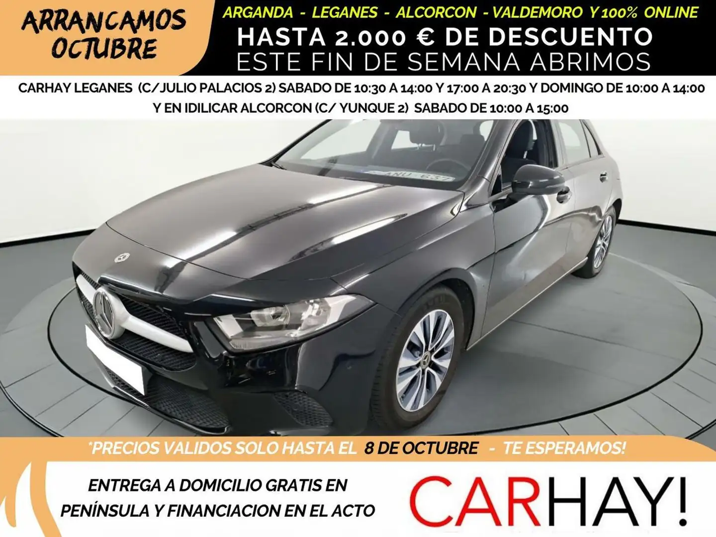 Mercedes-Benz A 160 Business Solution Negro - 1