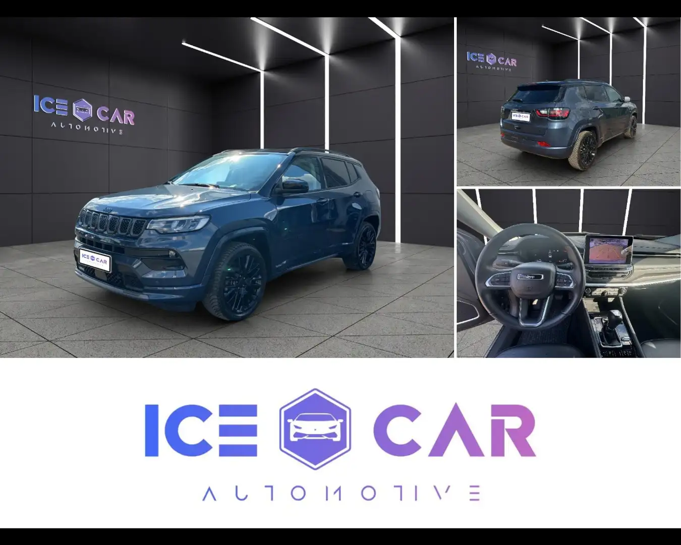 Jeep Compass 1.3 Turbo T4 240 CV PHEV AT6 4xe S Blu/Azzurro - 1