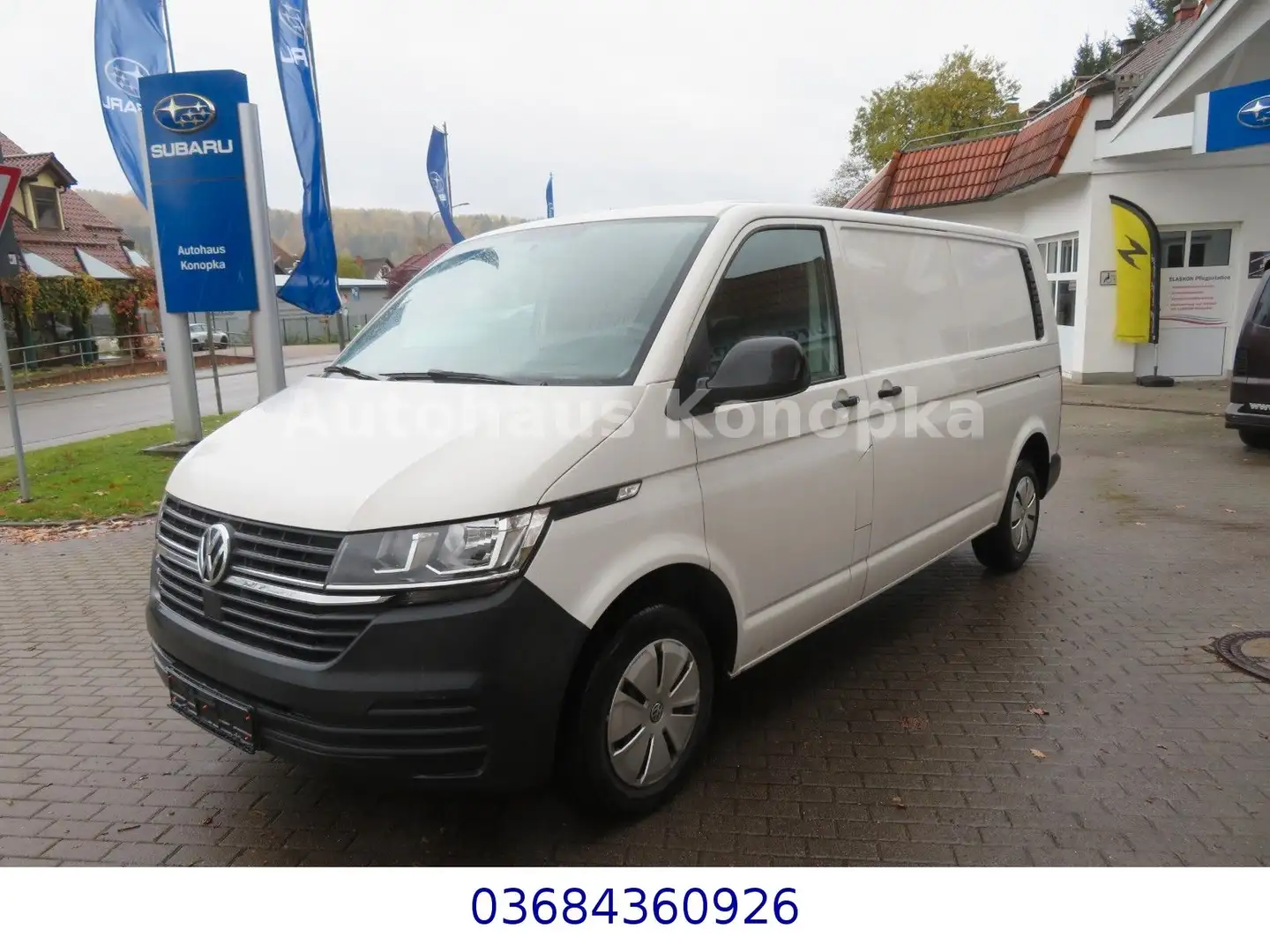 Volkswagen T6 Transporter T6.1 Transporter Kasten EcoProfi lang FWD 2Türen Weiß - 1