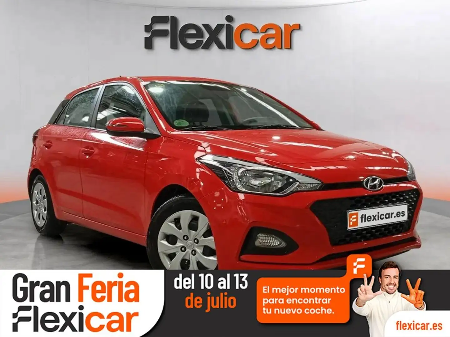 Hyundai i20 1.2 MPI Essence LE Rojo - 1