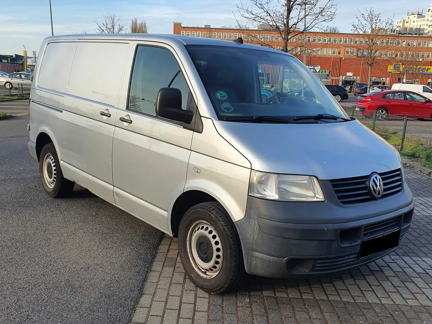 Volkswagen T5 Klima Standheizung 2.5 TDI 3 Sitzer AHK ZV FB Argent - 1