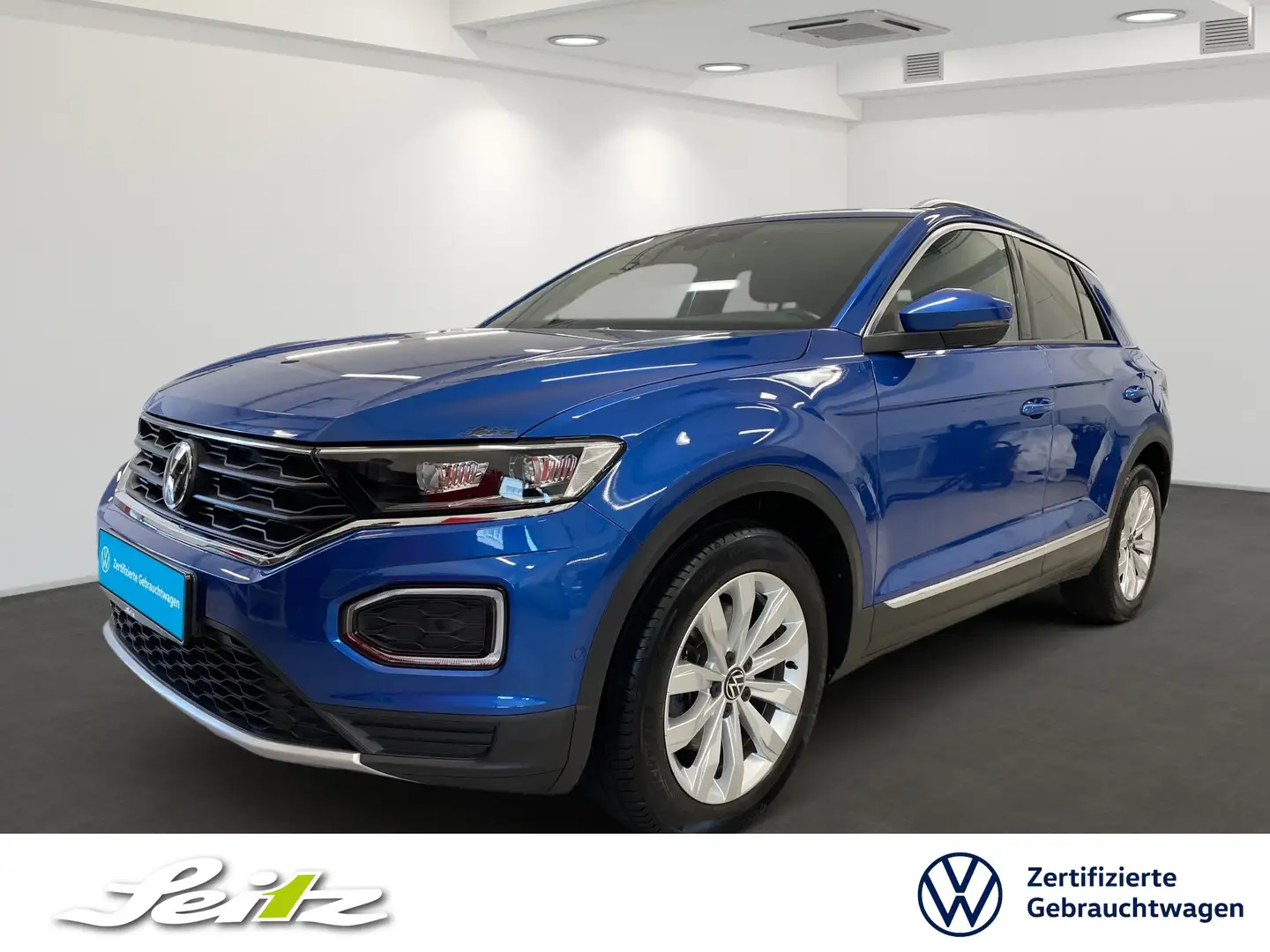 Volkswagen T-Roc 2.0 TSI 4M Sport *LED*KAMERA*NAVI* Blau - 1