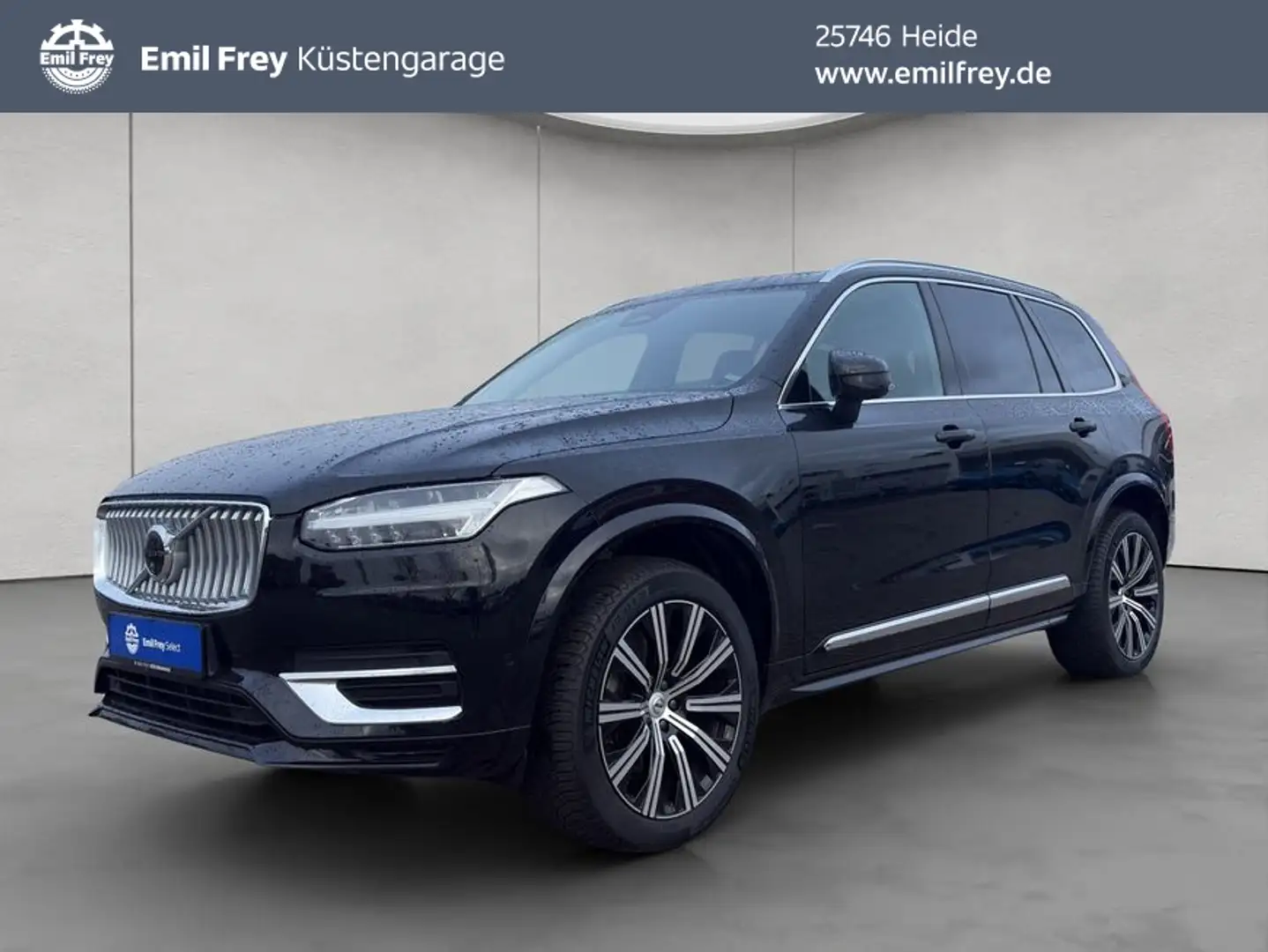 Volvo XC90 XC90 B5 D AWD Plus Bright AHK PANO RFK SHZ STAND Schwarz - 1