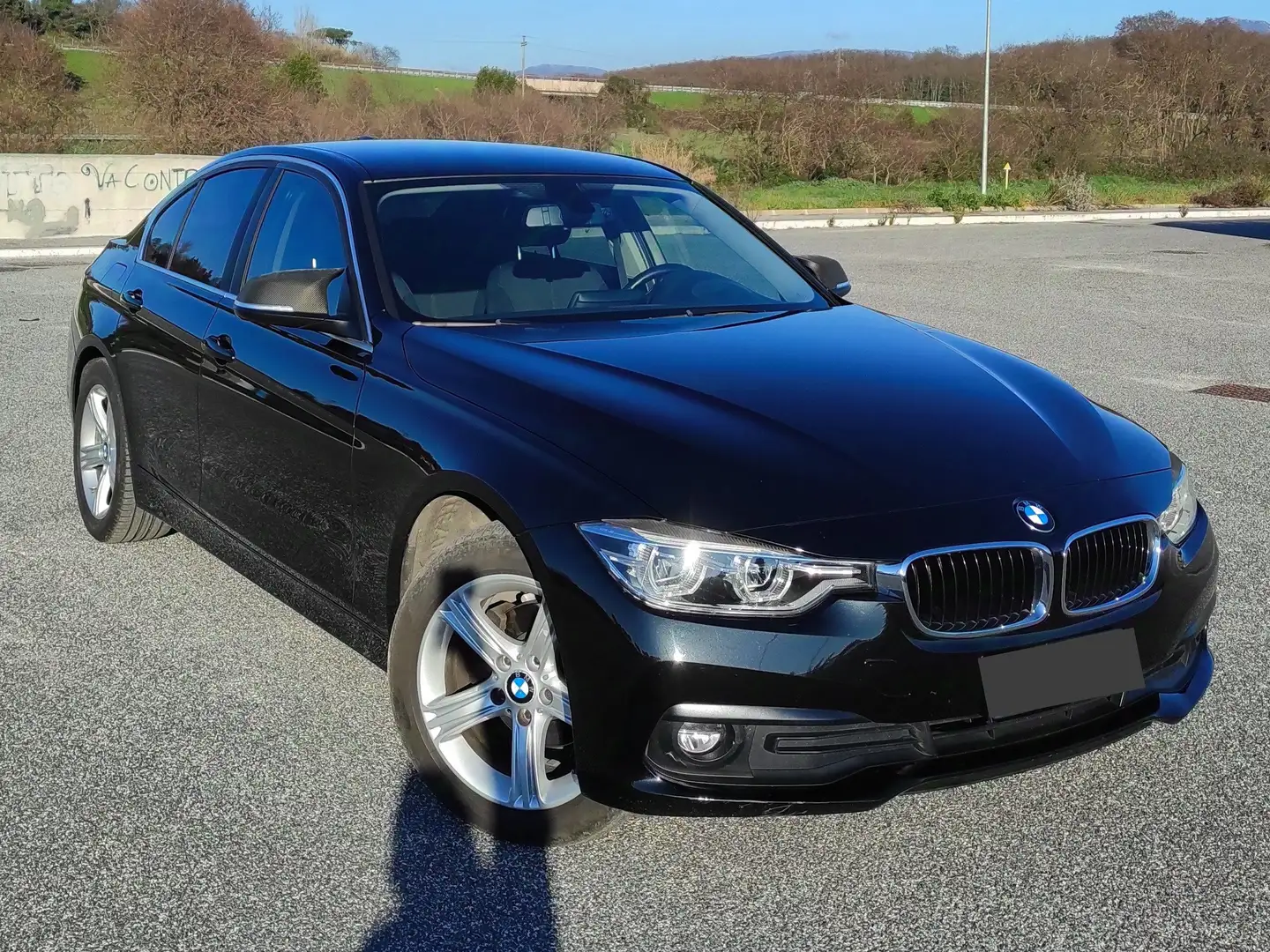 BMW 316 Serie 3 F30 316d 2017 euro 6b Чорний - 1