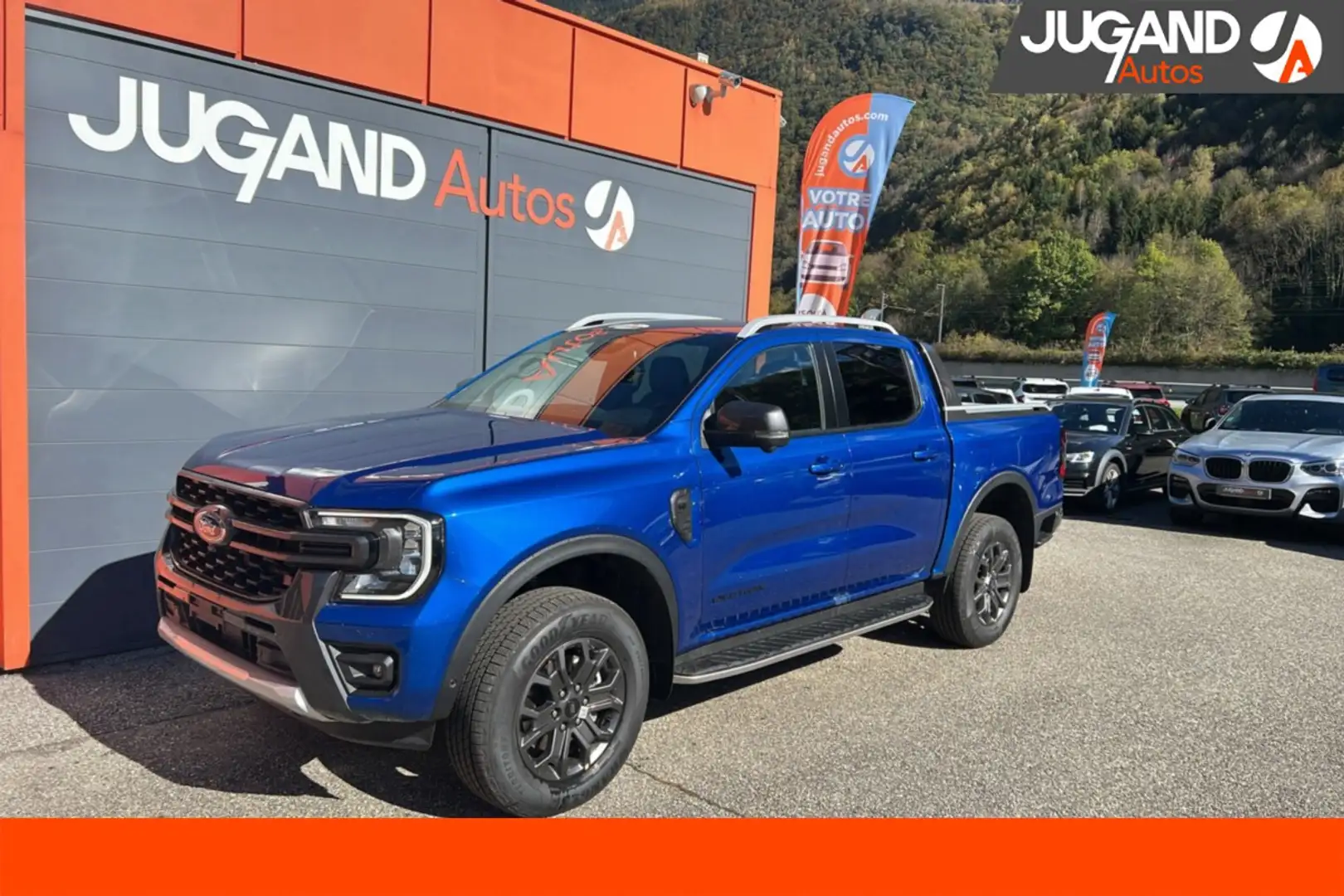 Ford Ranger 2.3 PHEV 281 WILDTRAK PLUS Bleu - 1