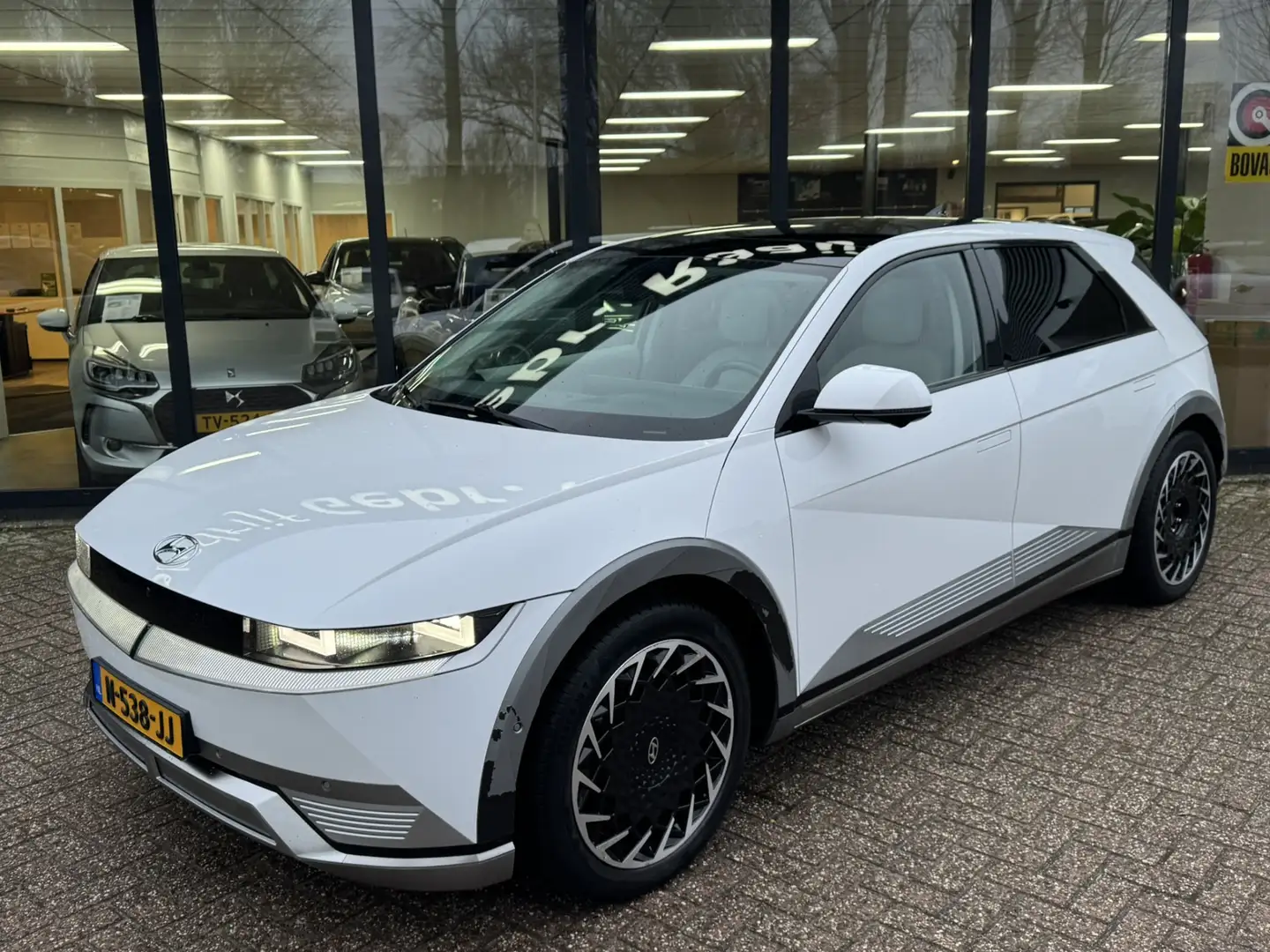 Hyundai IONIQ 5 Lounge 73kWh*98%SOH*Heatpump*14793 netto*EXPORTPRI Weiß - 2