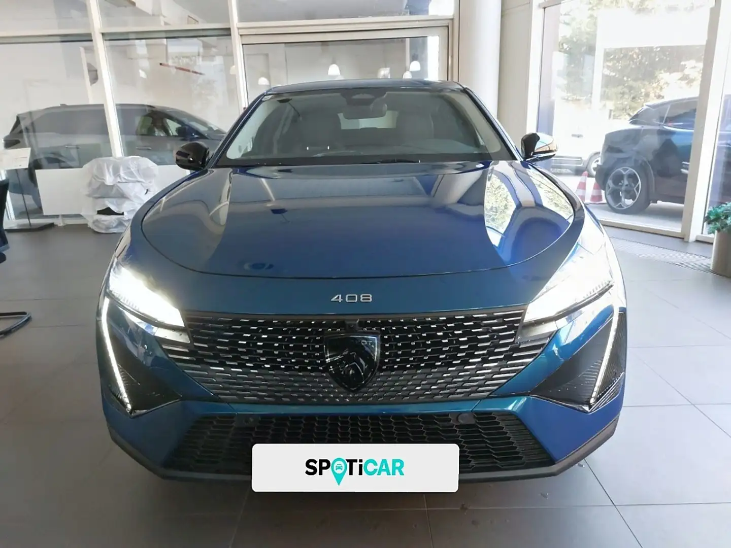 Peugeot 408 HEV 136 e-DCS6 Allure Bleu - 2