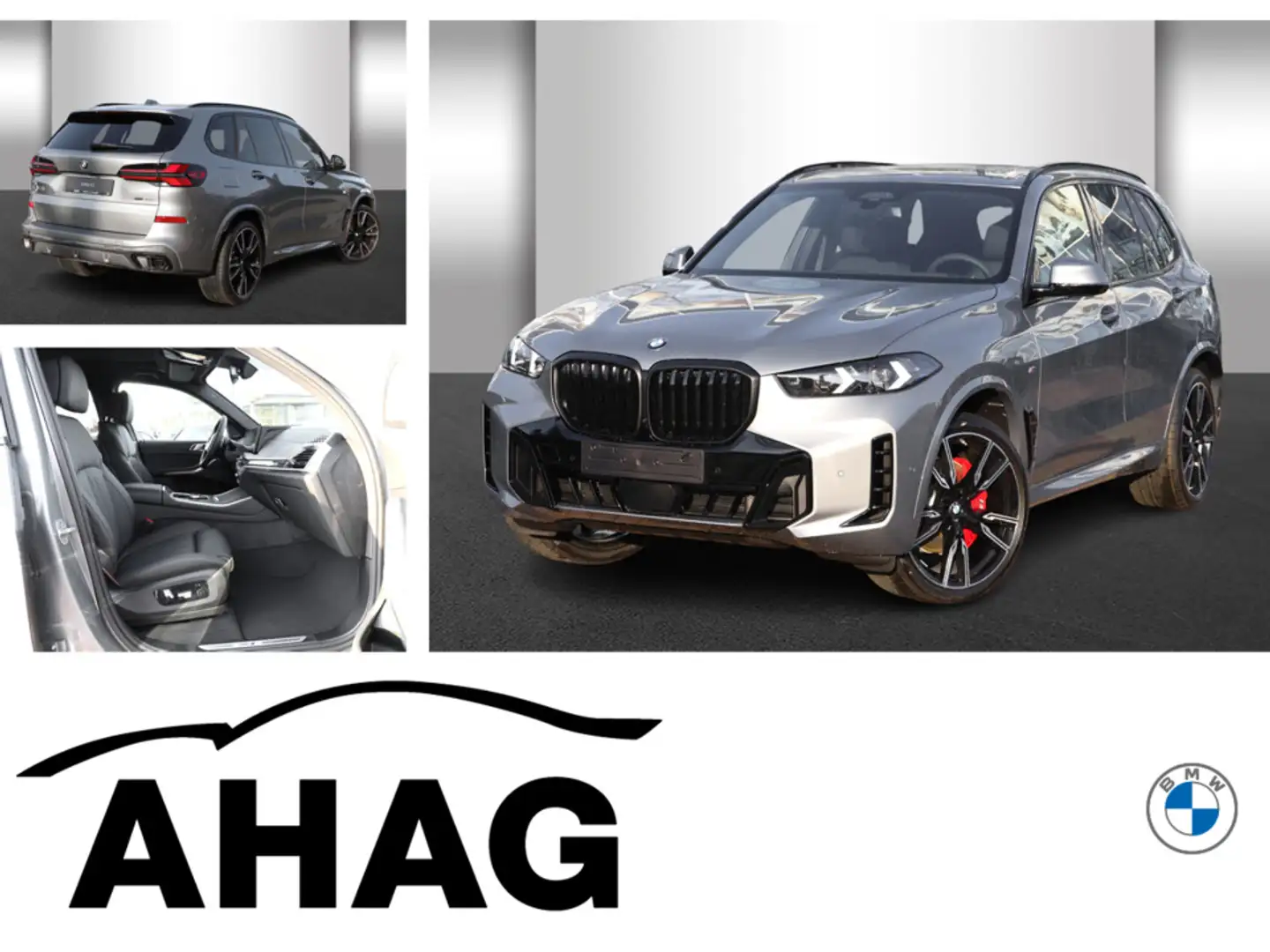 BMW X5 xDrive40d M Sportpaket Innovationsp. AHK Grau - 1