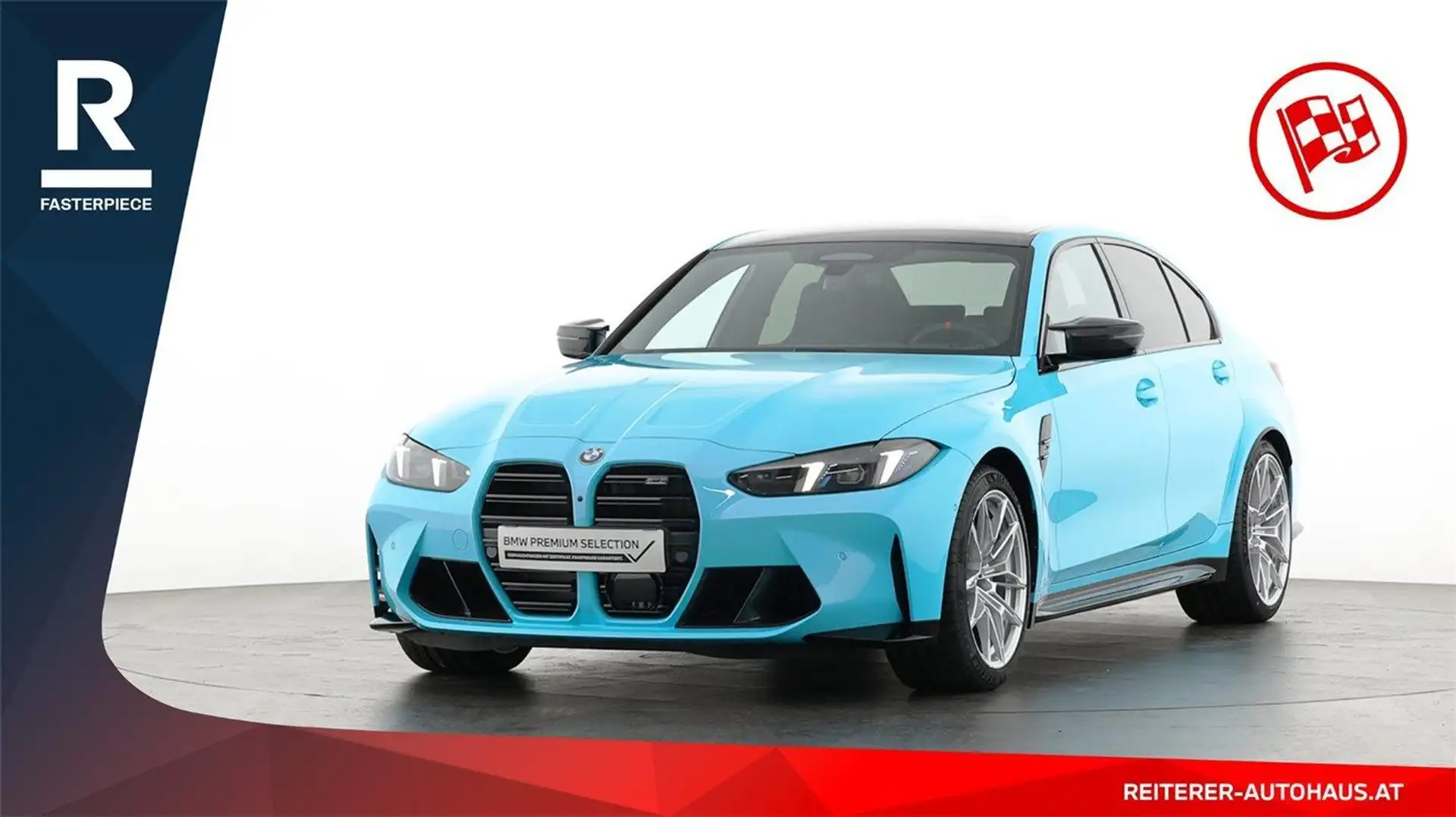 BMW M3 Competition M xDrive Blau - 1