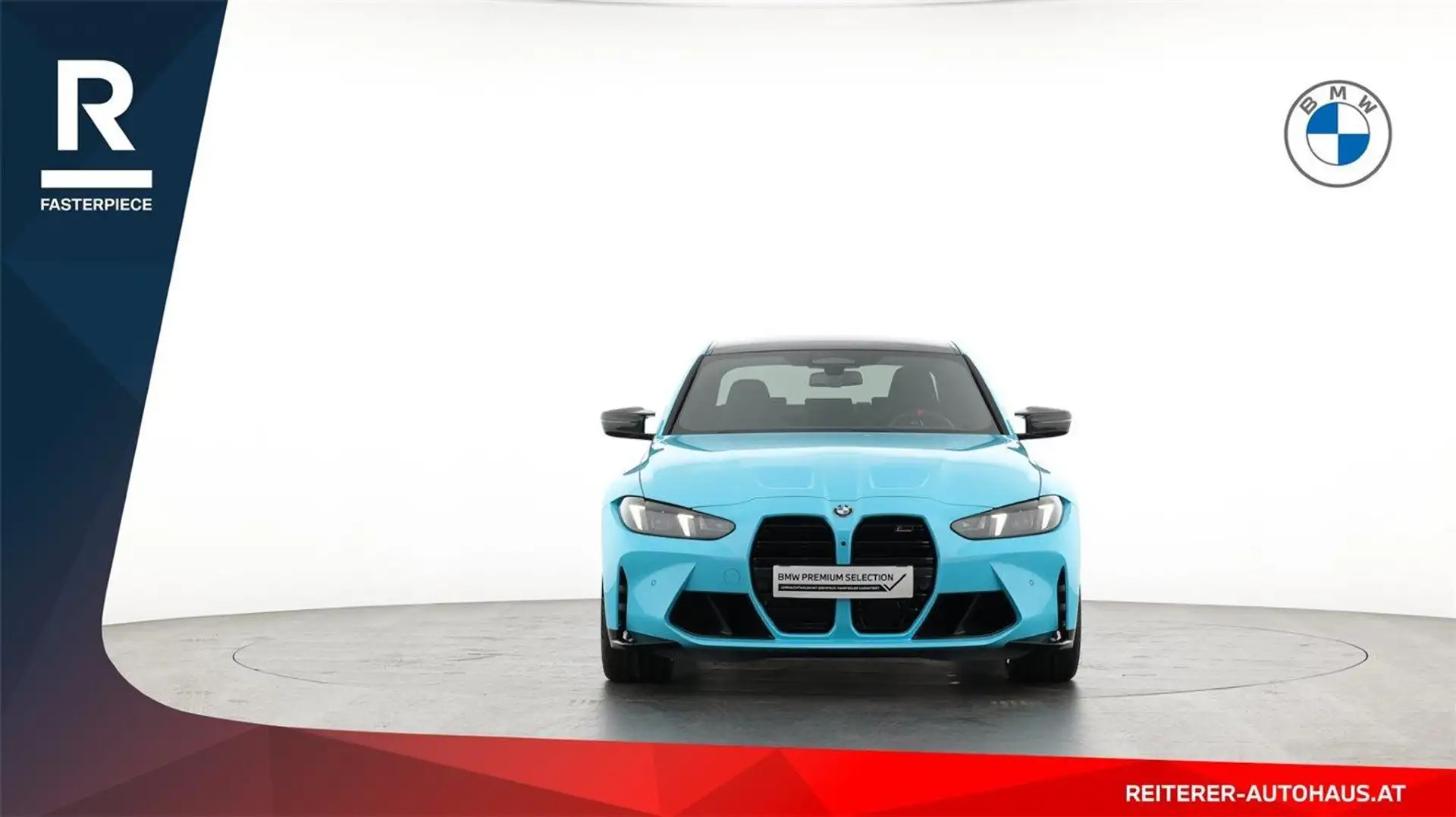 BMW M3 Competition M xDrive *BORUSAN TURKISH BLUE* Blau - 2