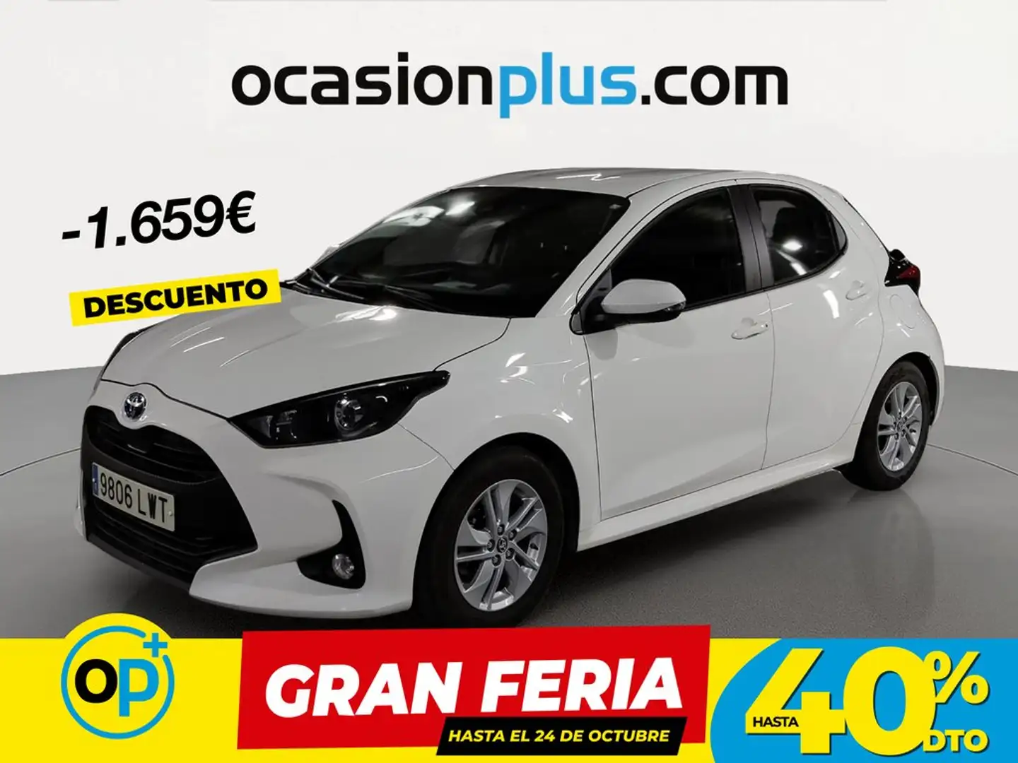 Toyota Yaris 120H 1.5 Active Tech Blanco - 1