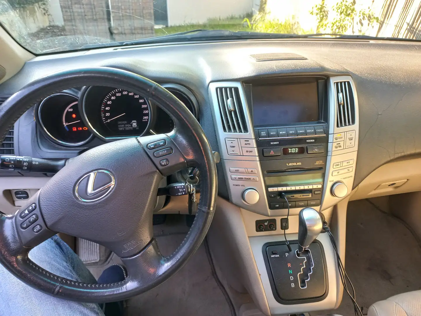 Lexus RX 400 RX 400h  V6 Pack Président E-CVT batterie ok Beige - 2