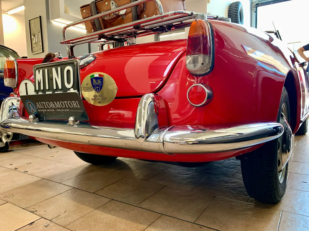 Alfa Romeo Giulietta Spider 1.3 1960 - ASI TARGA ORO, foto 10